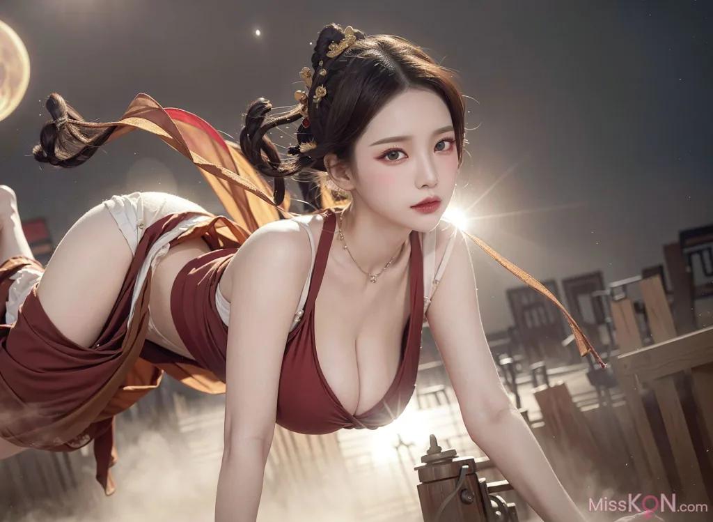 [AI Generated] 拟实画风 Vol.237: Ancient Chinese Girl (198 photos)