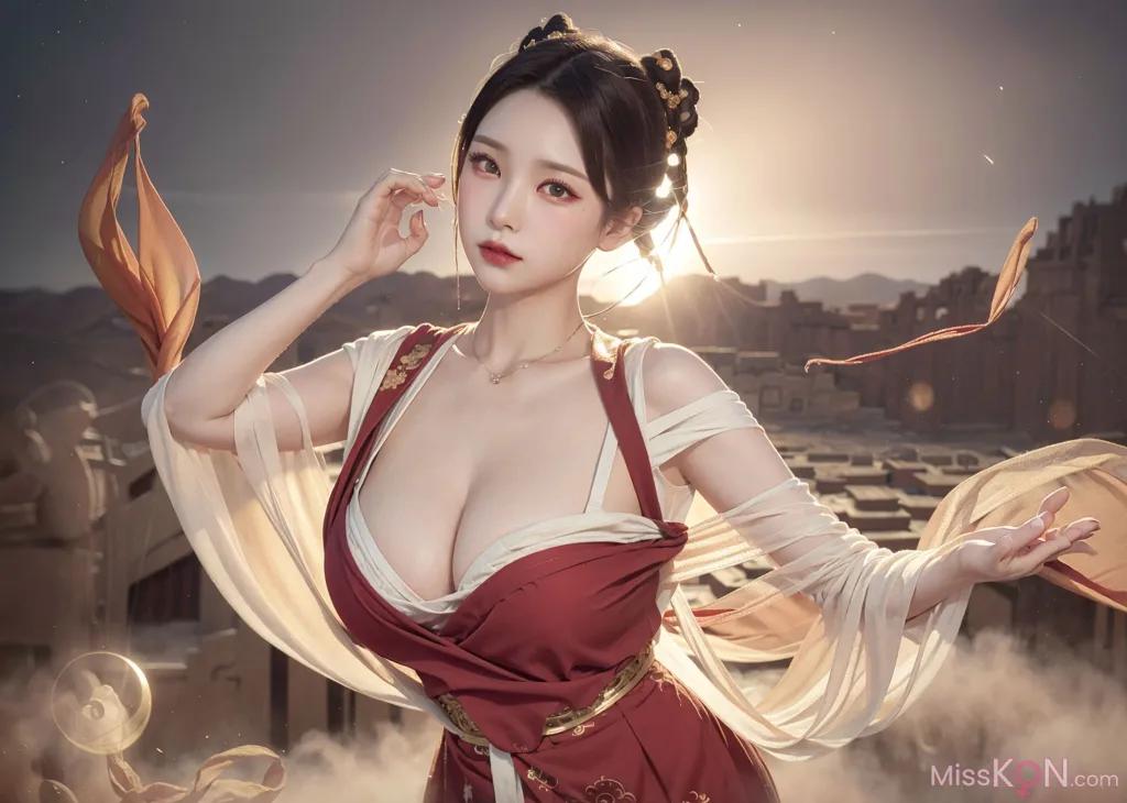 [AI Generated] 拟实画风 Vol.237: Ancient Chinese Girl (198 photos)