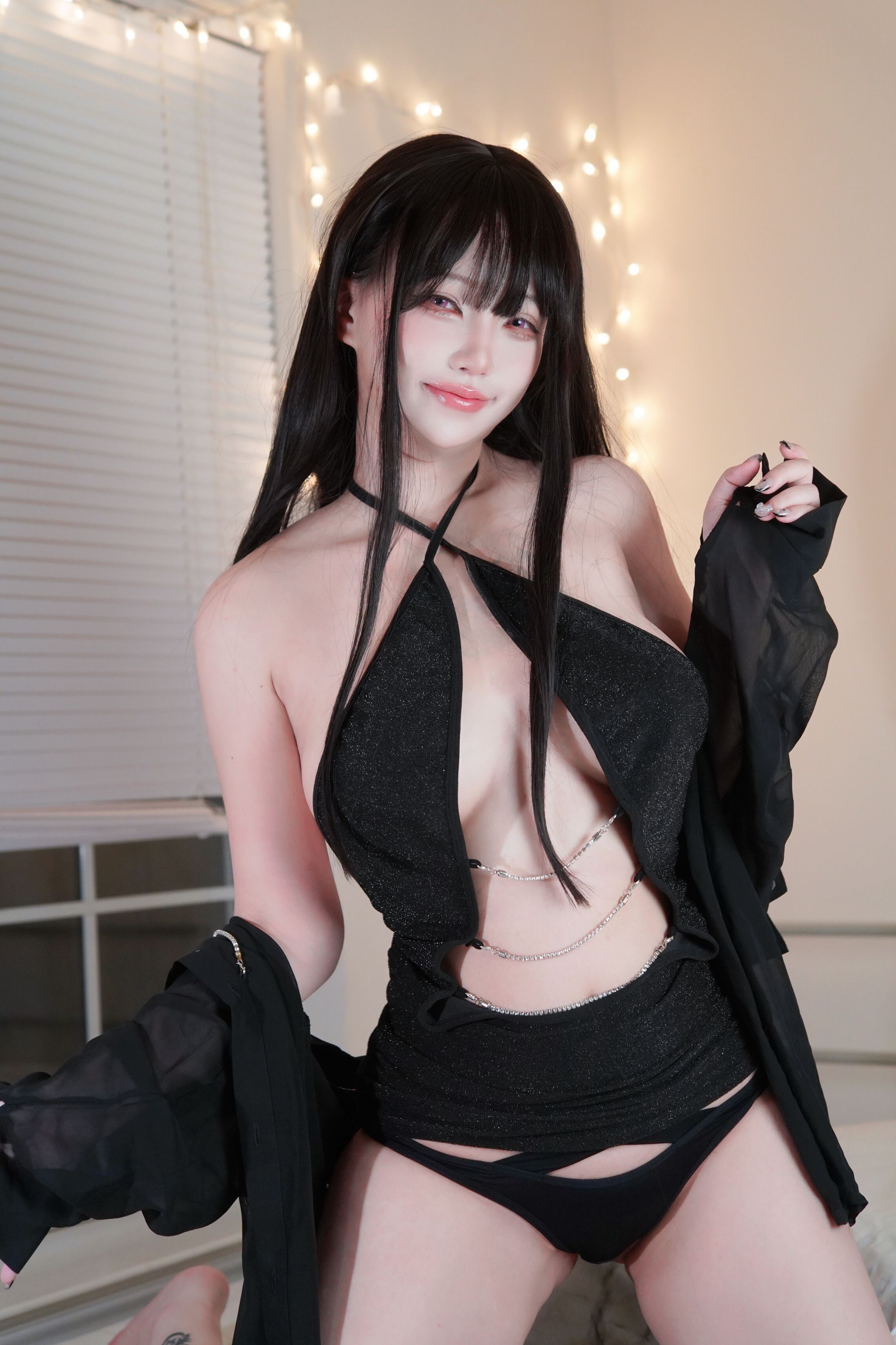 ロロ子 - 黒ロングストレート 49P