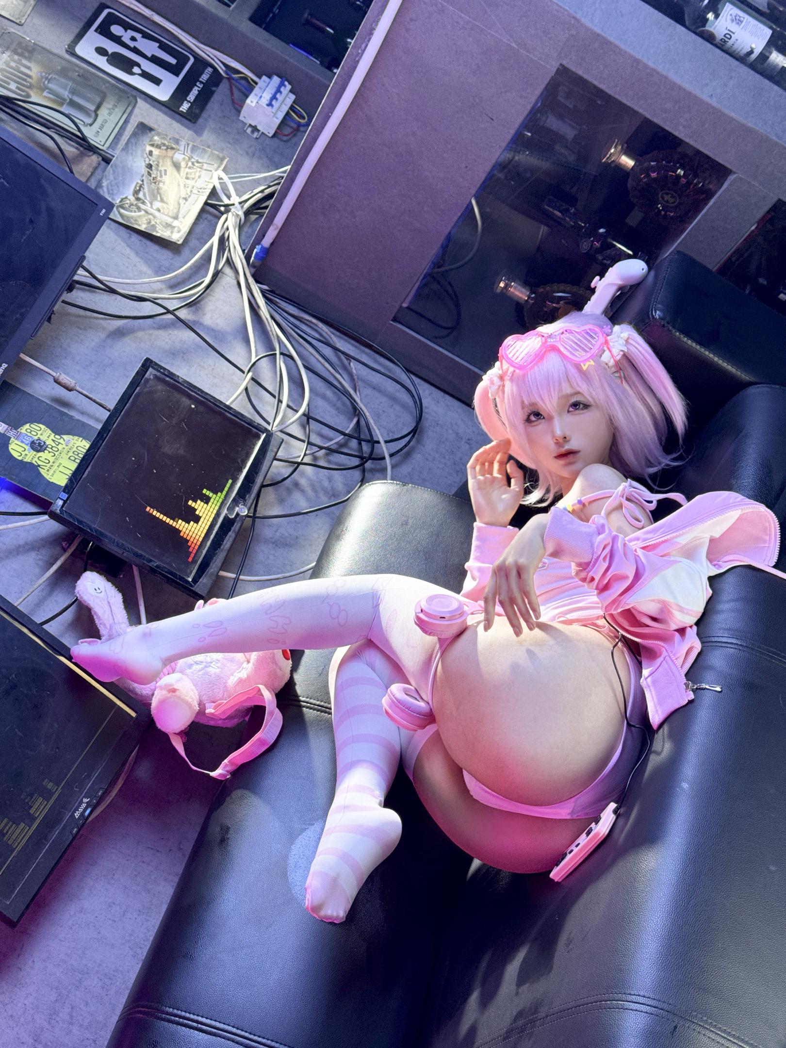 Chun Momo 'e스포츠 소녀' 342P1V 코스프레 사진 세트