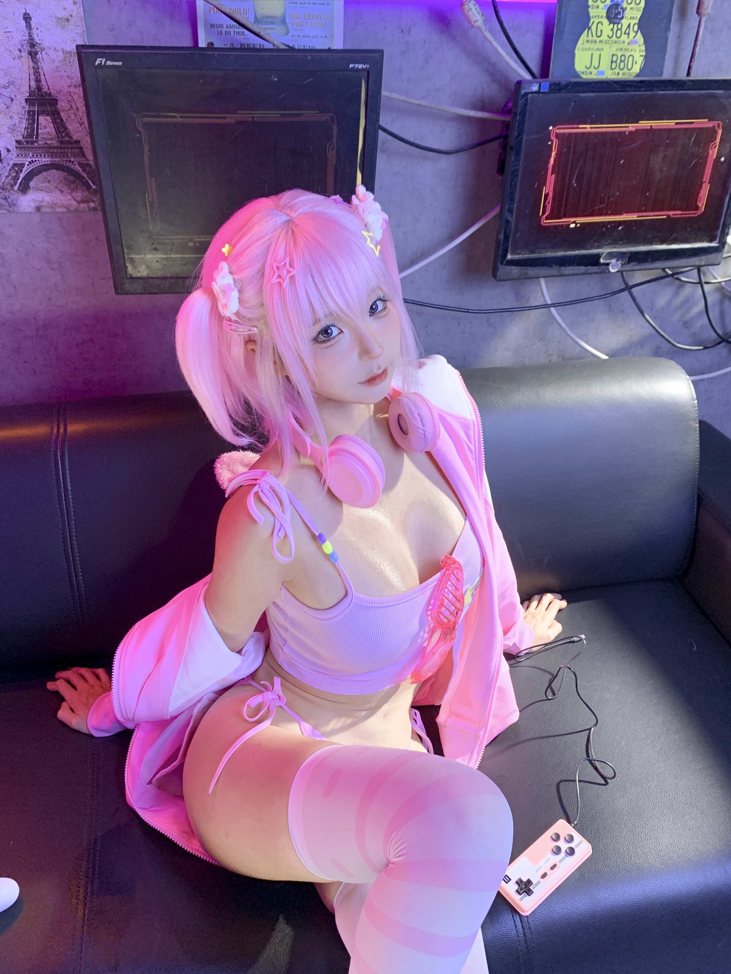 Chun Momo 'e스포츠 소녀' 342P1V 코스프레 사진 세트
