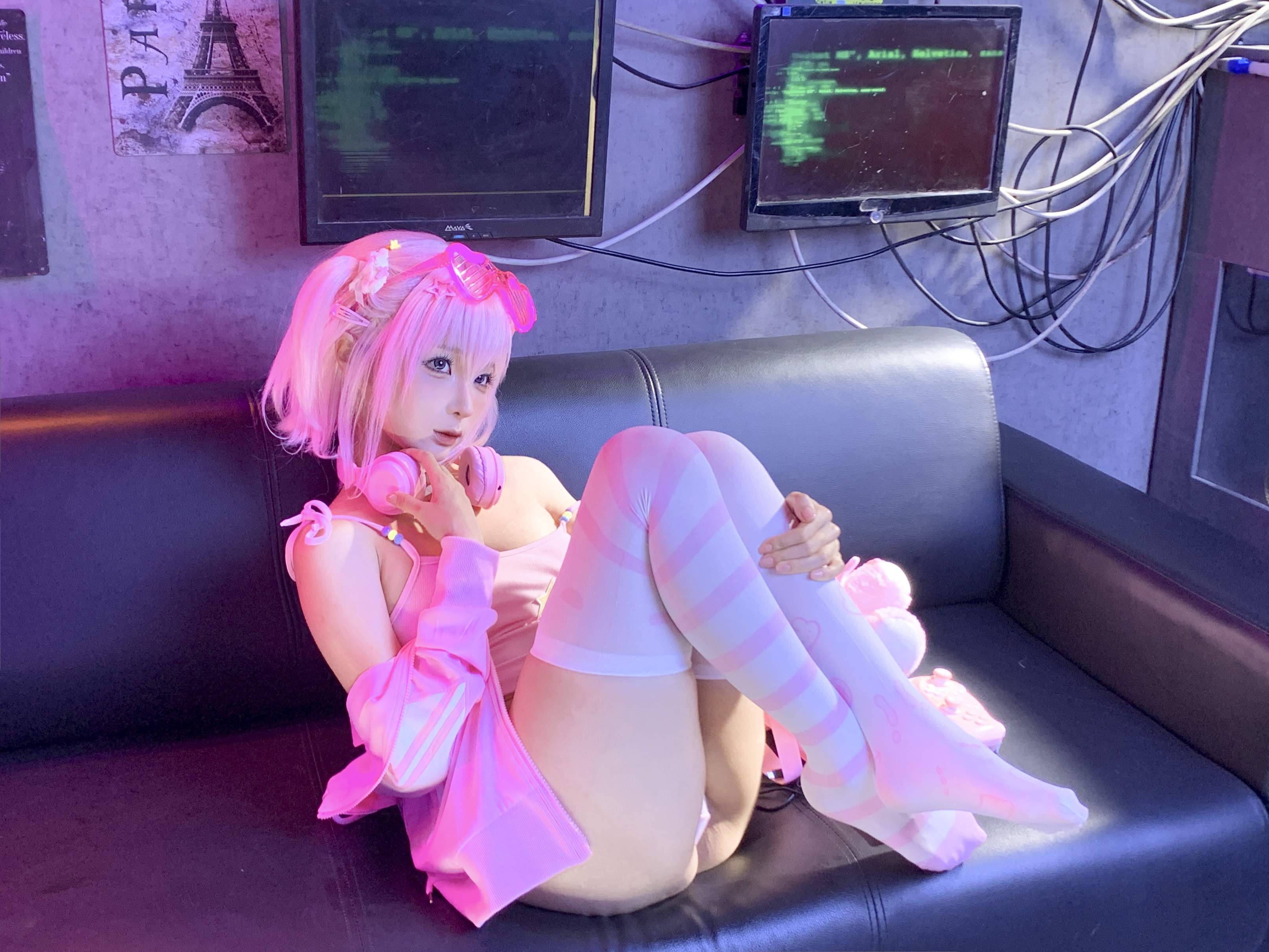 Chun Momo『eスポーツ少女』342P1V コスプレ写真セット
