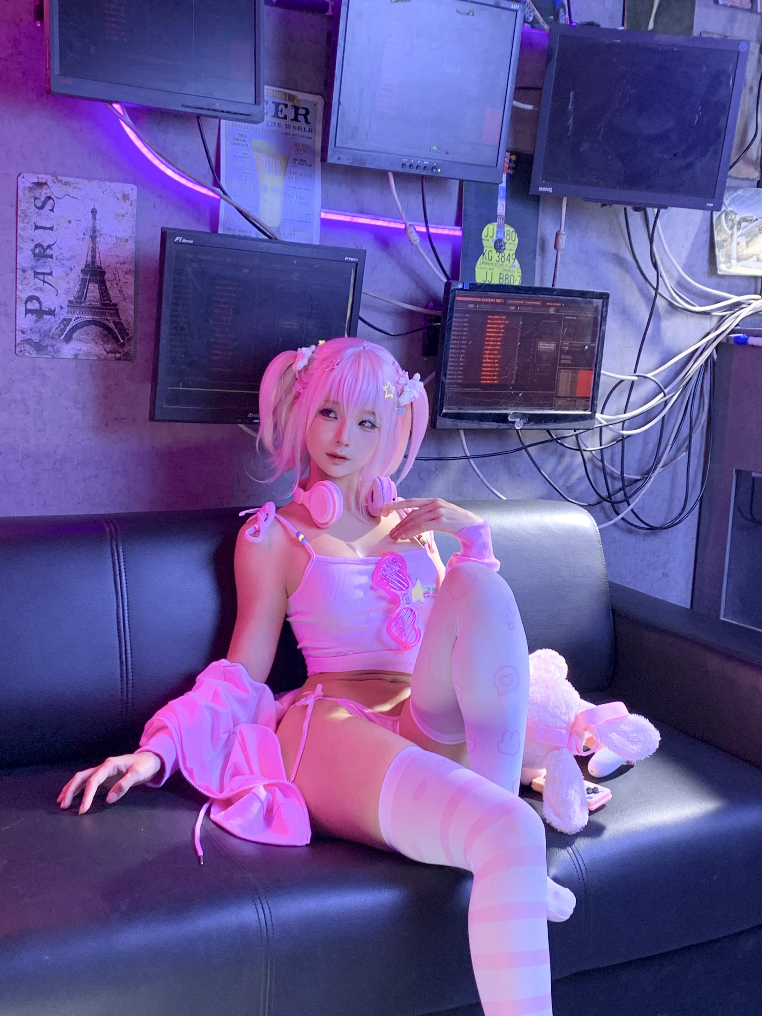 Chun Momo『eスポーツ少女』342P1V コスプレ写真セット