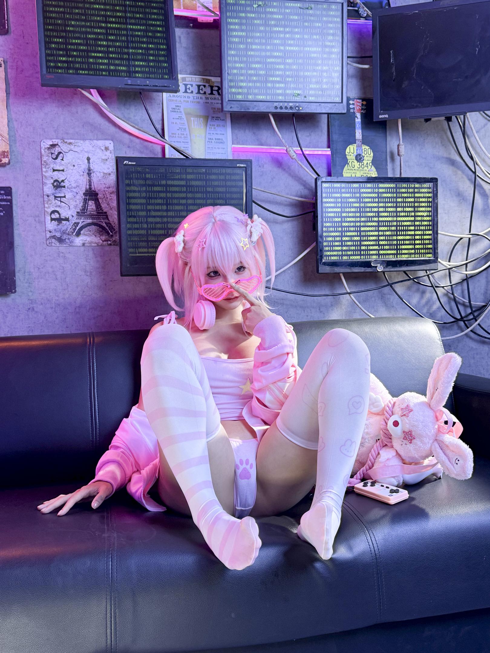 Chun Momo 'e스포츠 소녀' 342P1V 코스프레 사진 세트