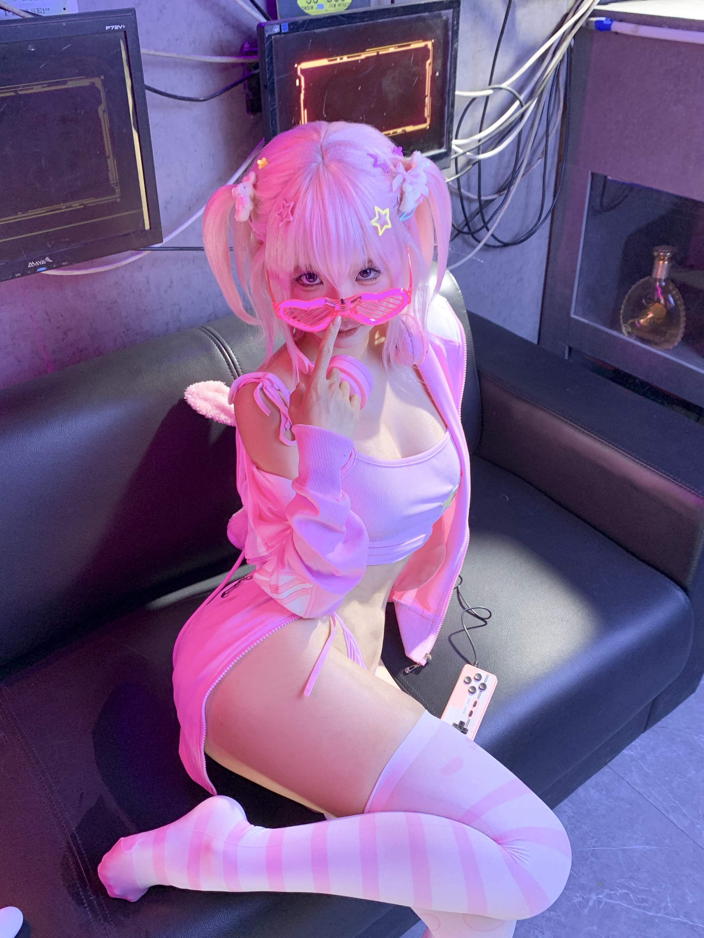 Chun Momo 'e스포츠 소녀' 342P1V 코스프레 사진 세트