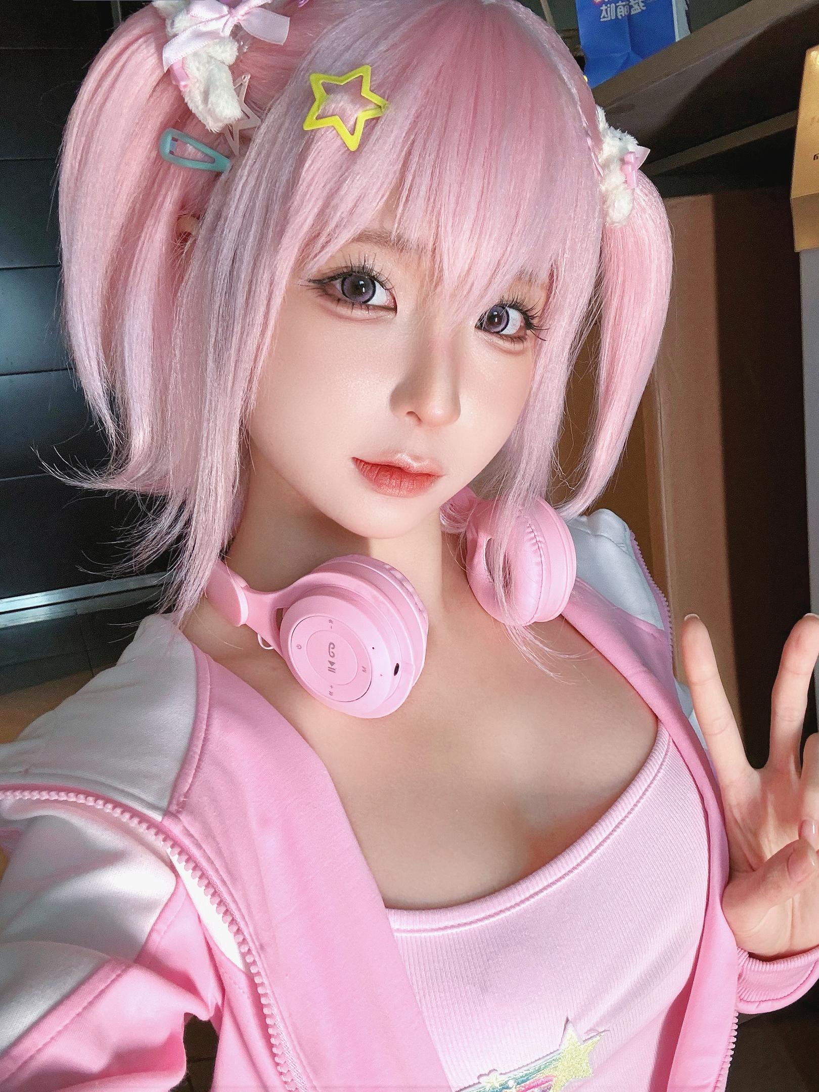 Chun Momo 'e스포츠 소녀' 342P1V 코스프레 사진 세트