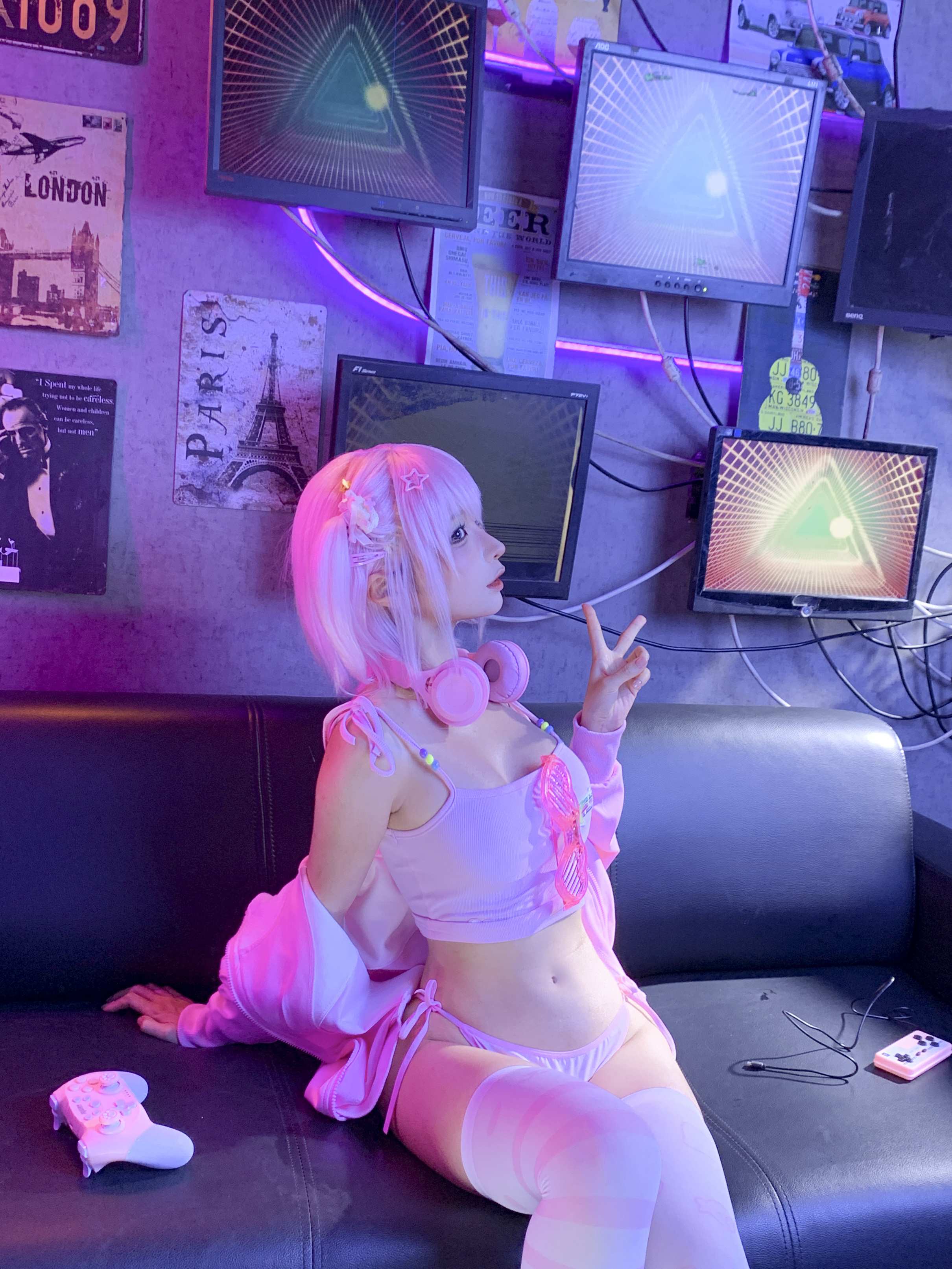 Chun Momo 'e스포츠 소녀' 342P1V 코스프레 사진 세트