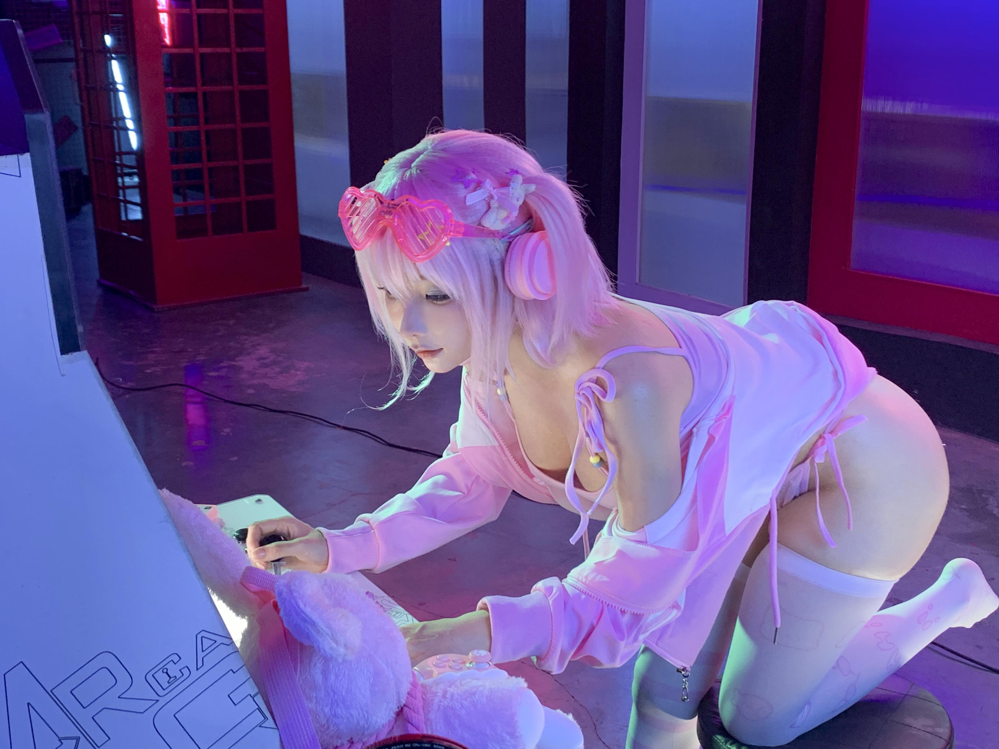 Chun Momo 'e스포츠 소녀' 342P1V 코스프레 사진 세트