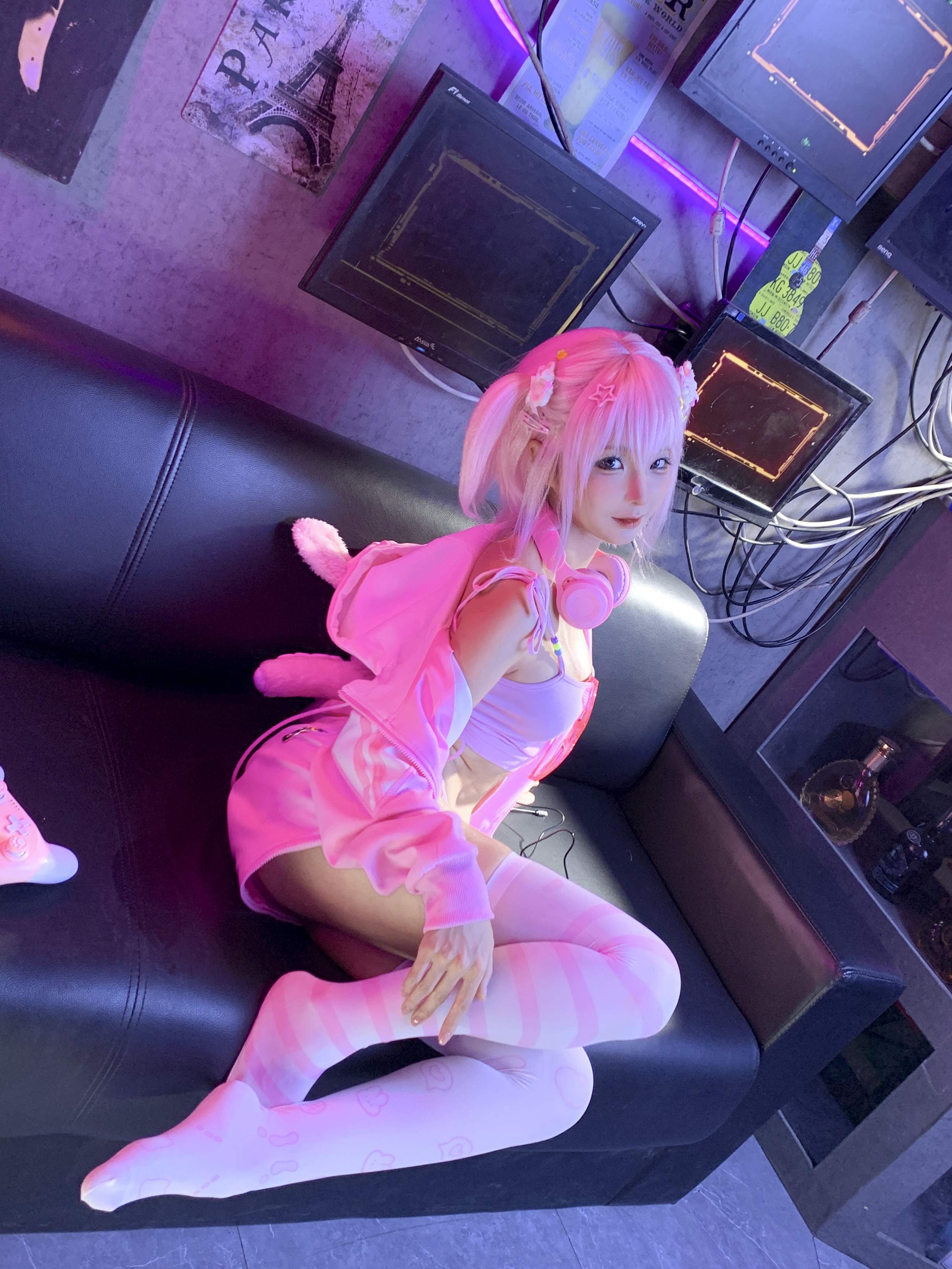 Chun Momo 'e스포츠 소녀' 342P1V 코스프레 사진 세트