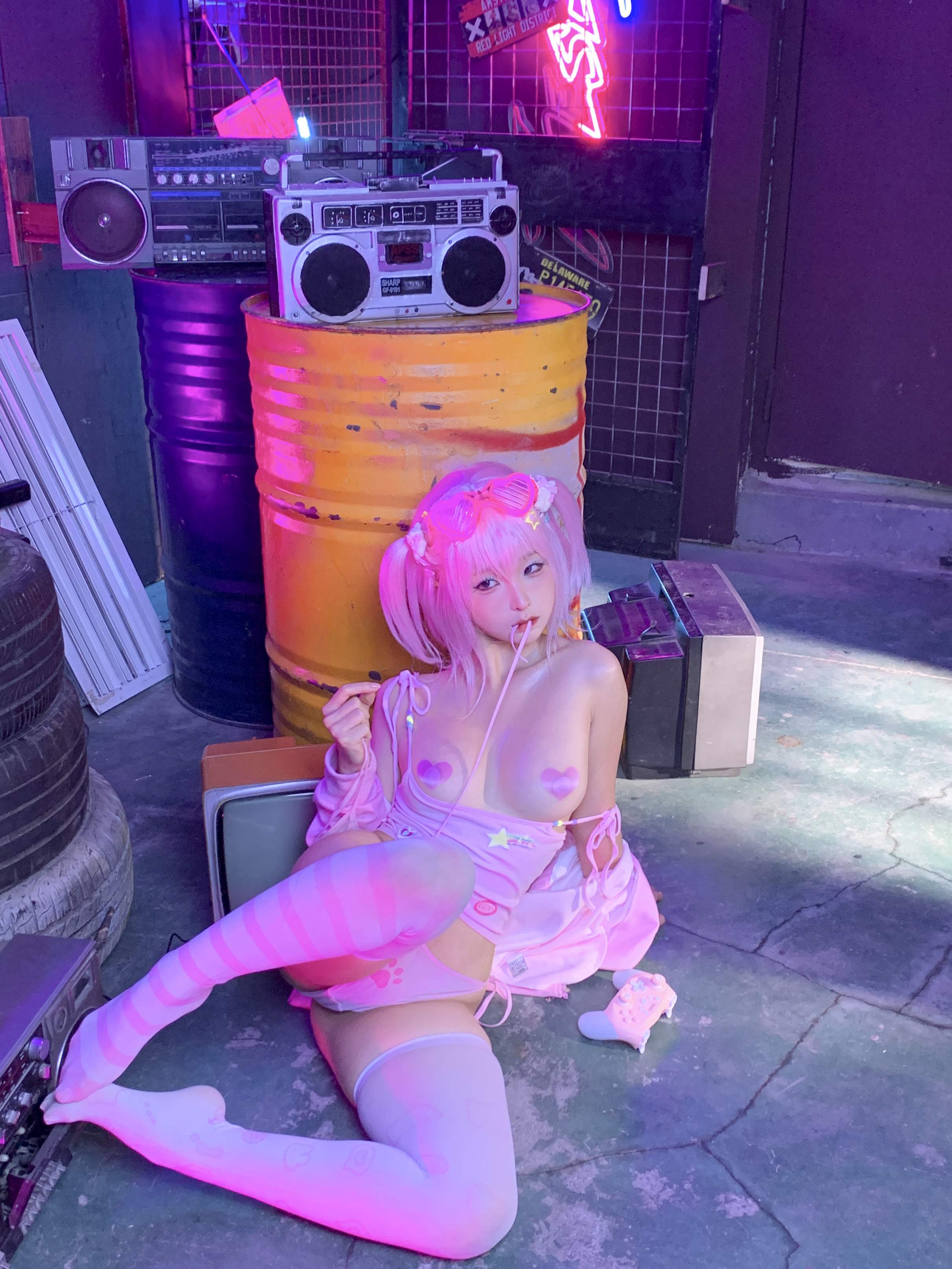 Chun Momo 'e스포츠 소녀' 342P1V 코스프레 사진 세트