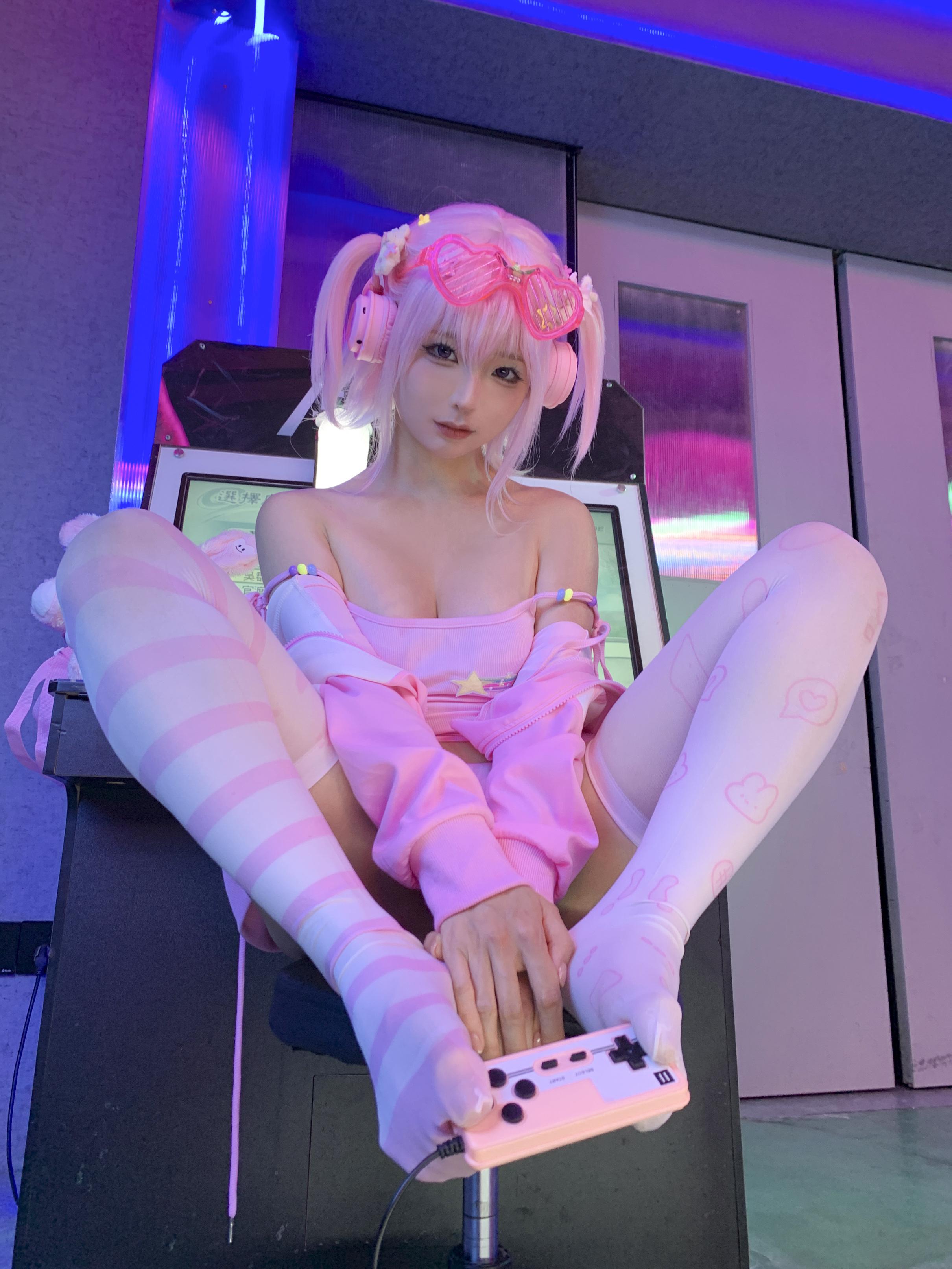 Chun Momo 'e스포츠 소녀' 342P1V 코스프레 사진 세트