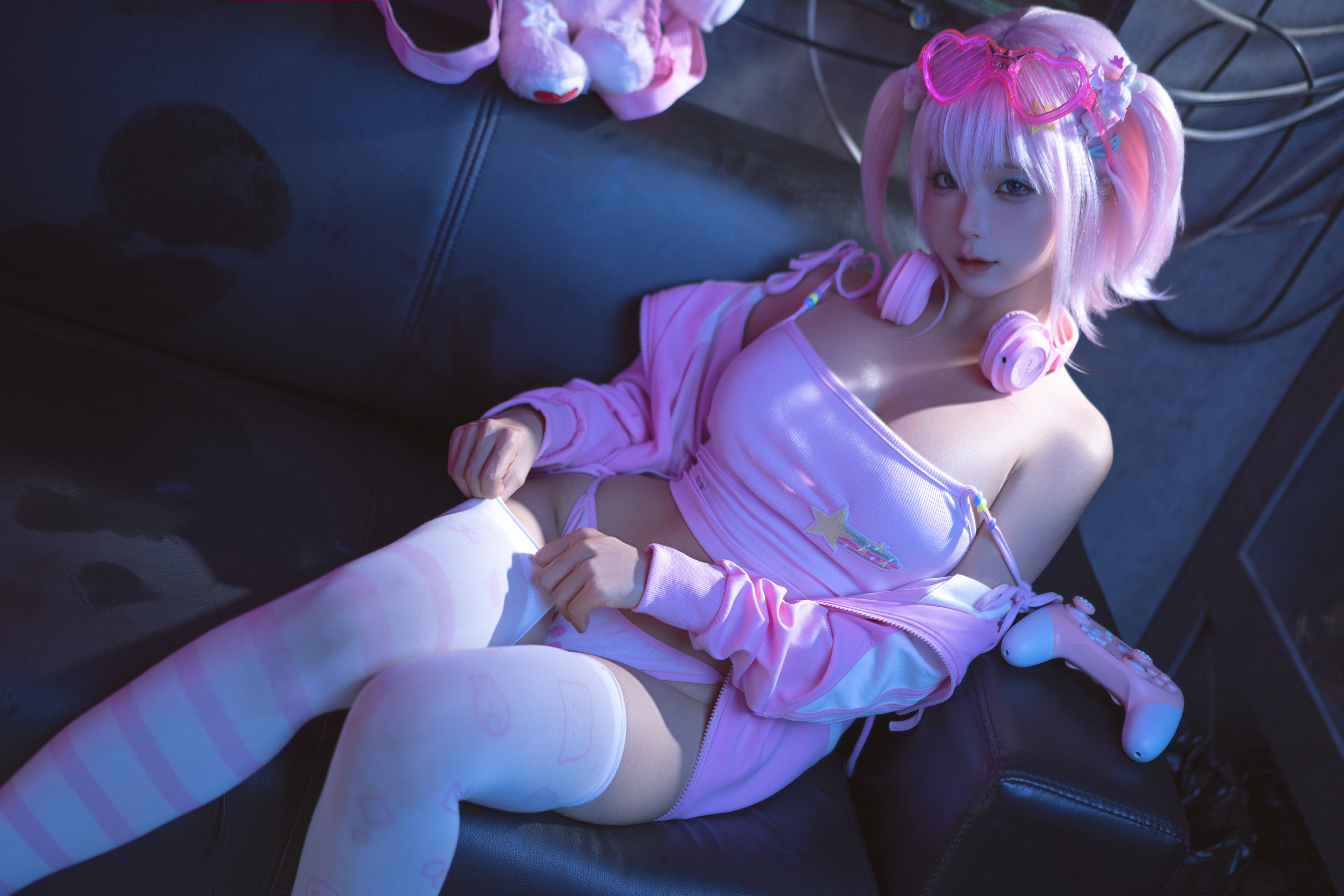 Chun Momo 'e스포츠 소녀' 342P1V 코스프레 사진 세트