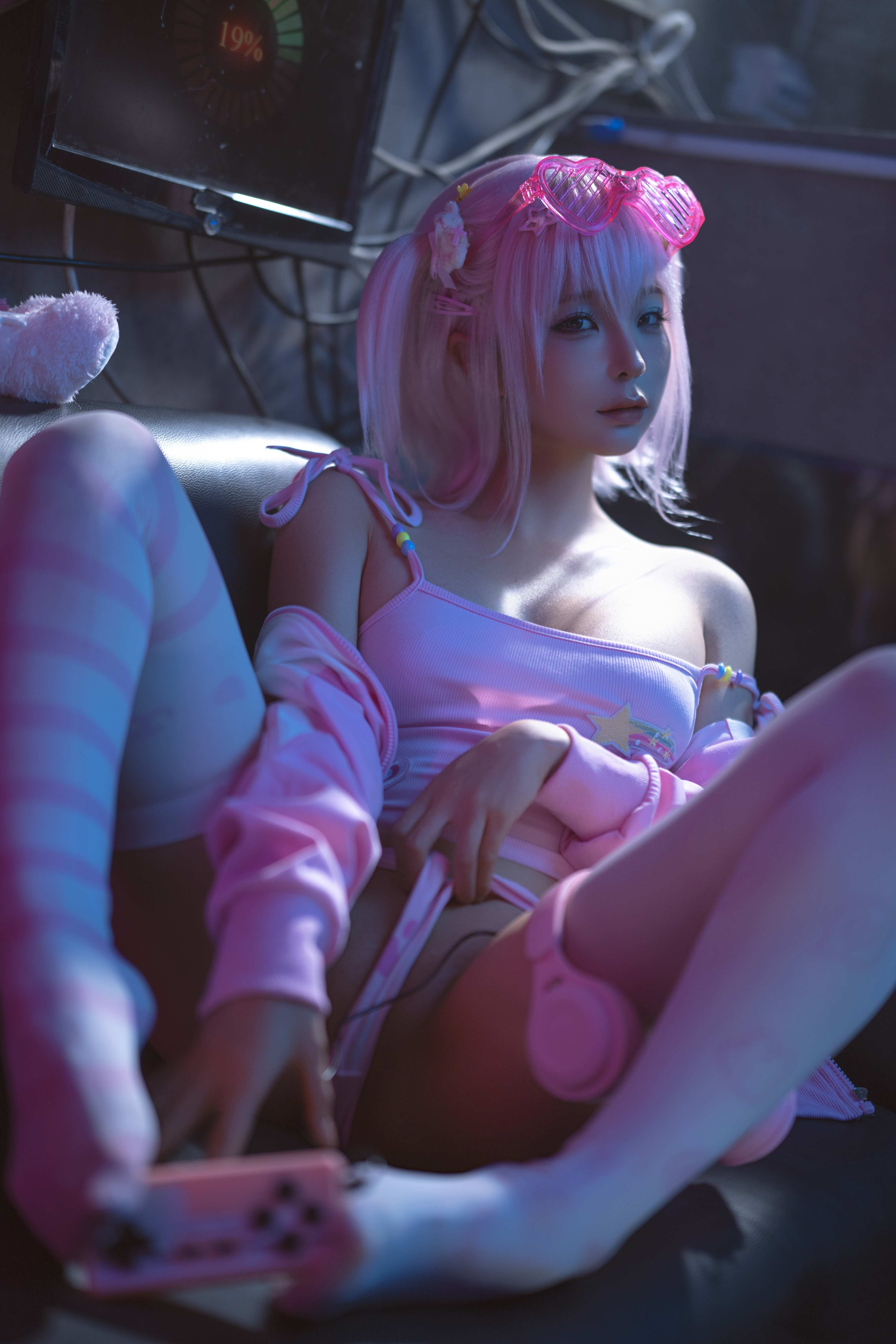 蠢沫沫《電競少女》342P1V Cosplay寫真套圖