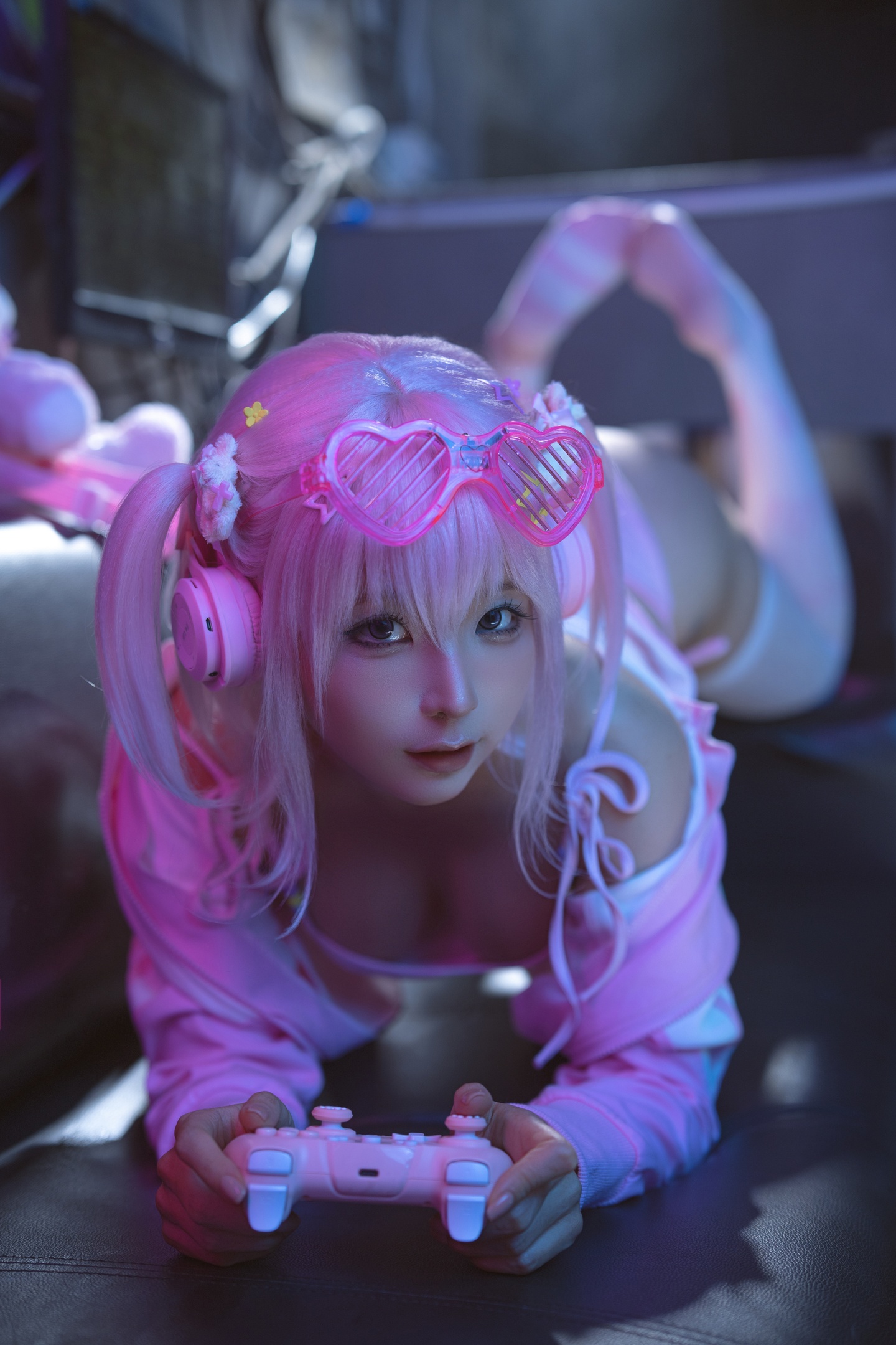 蠢沫沫《電競少女》342P1V Cosplay寫真套圖