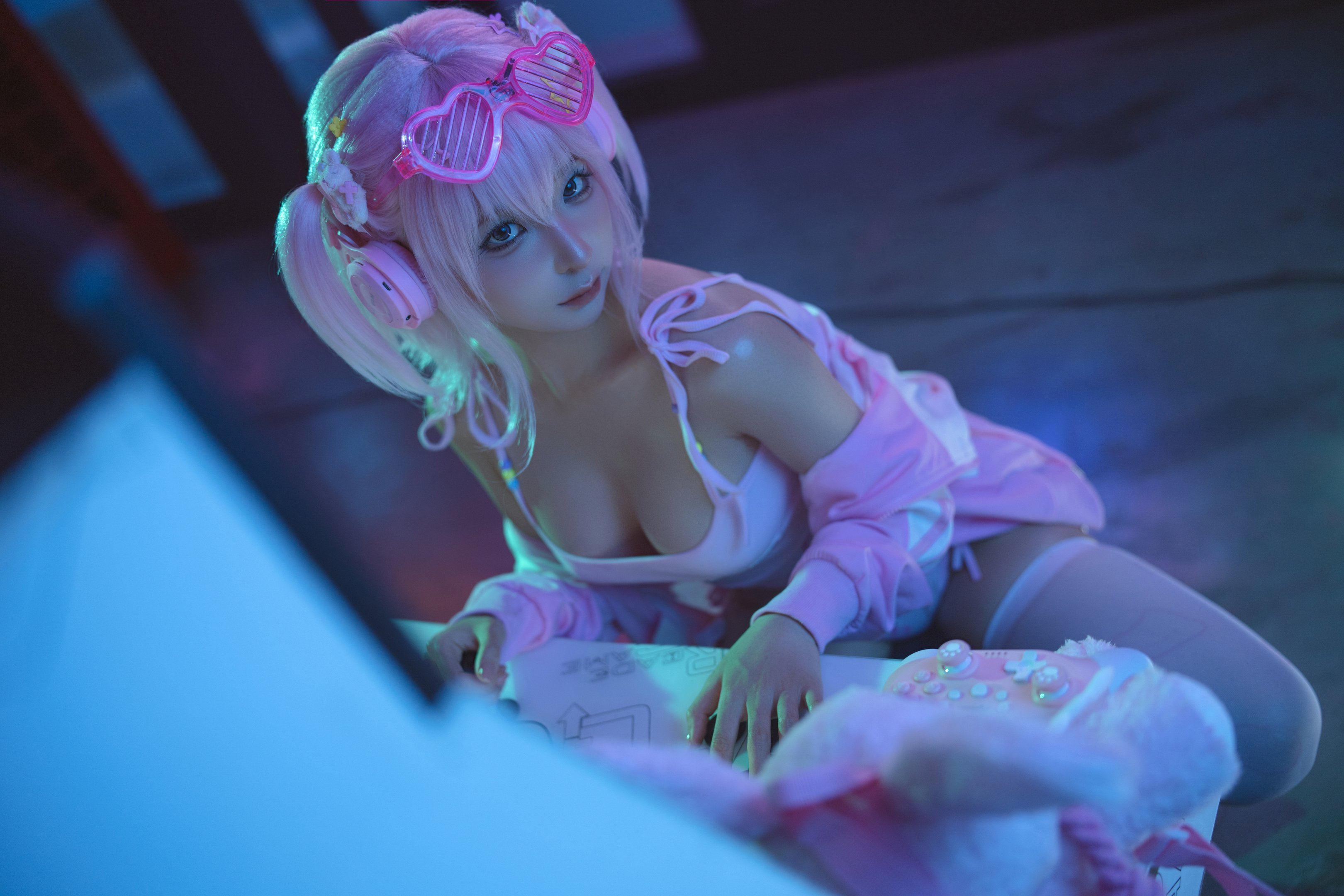 Chun Momo『eスポーツ少女』342P1V コスプレ写真セット
