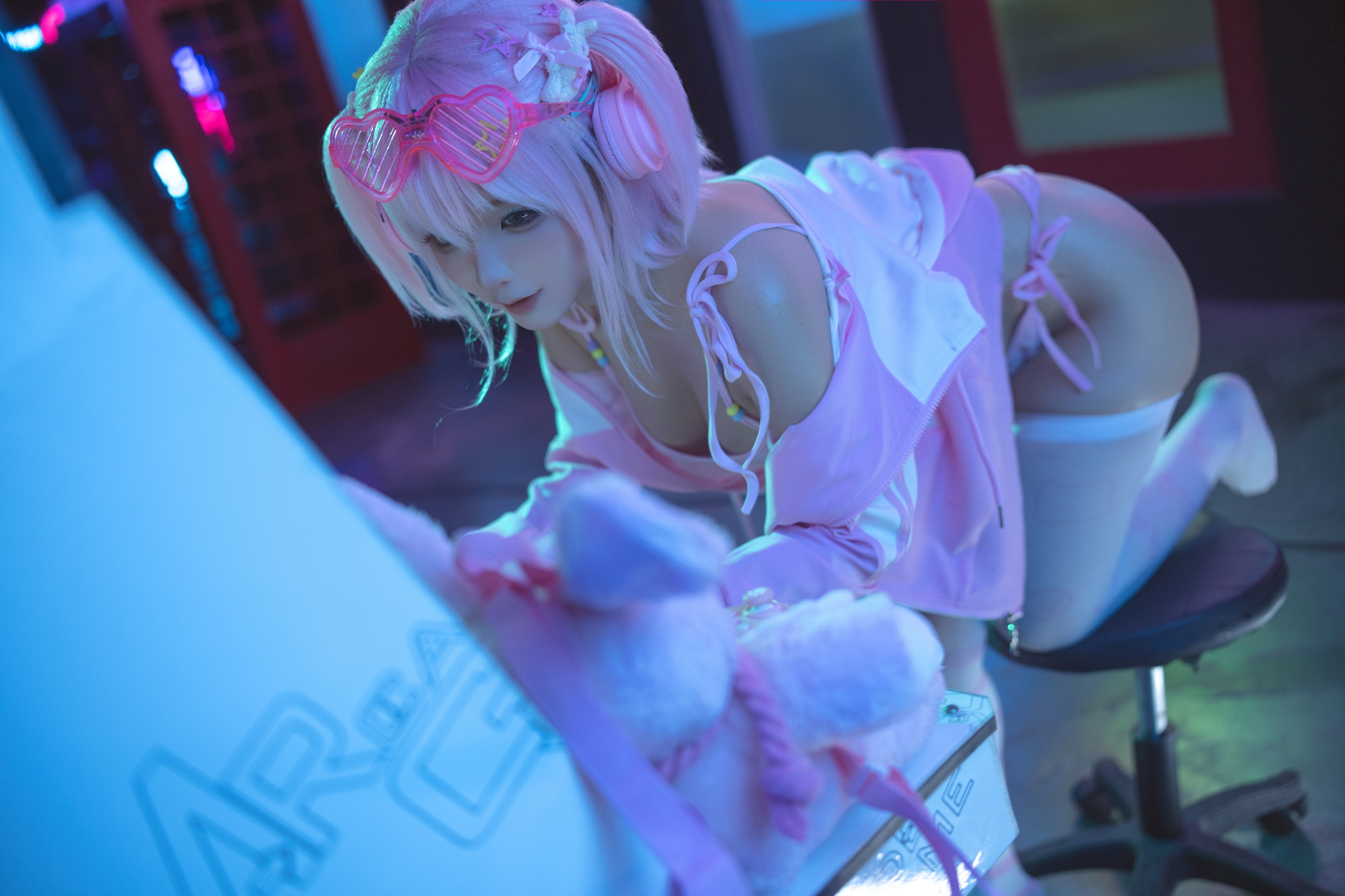 Chun Momo『eスポーツ少女』342P1V コスプレ写真セット