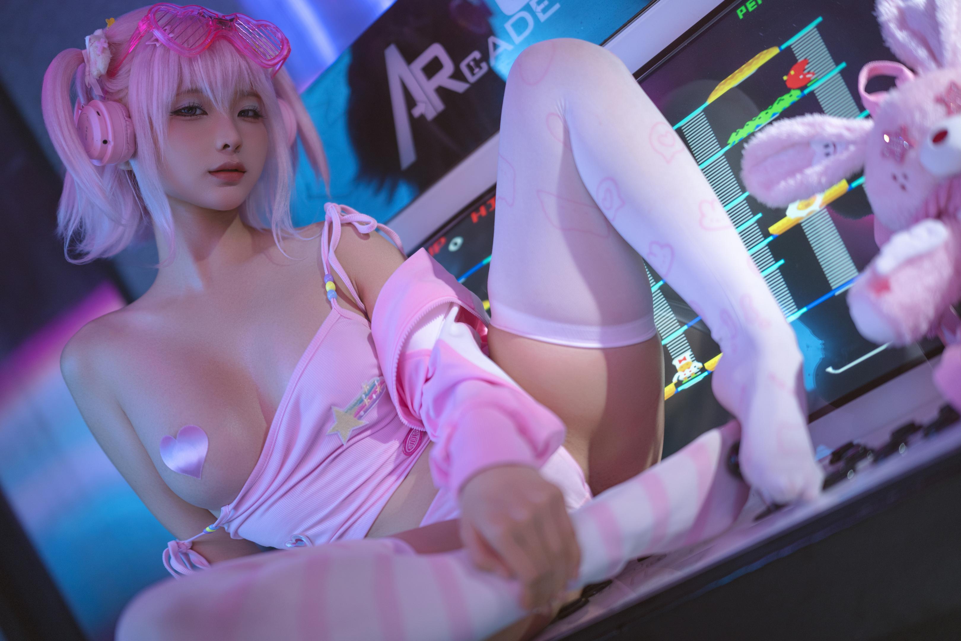 Chun Momo『eスポーツ少女』342P1V コスプレ写真セット