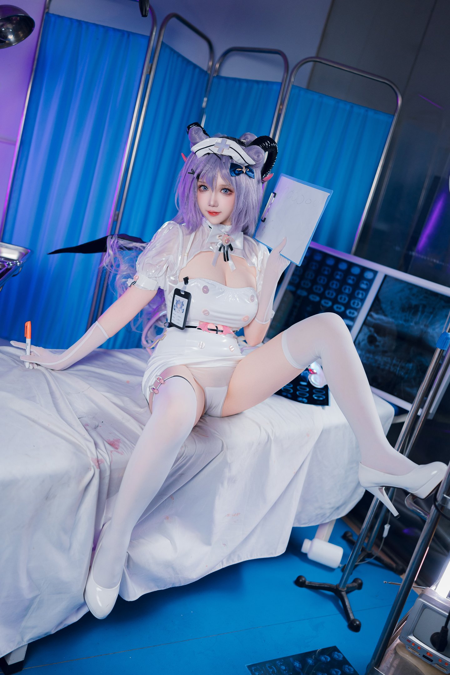 Snow Clear Astra 24 Halloween Nurse Keqing