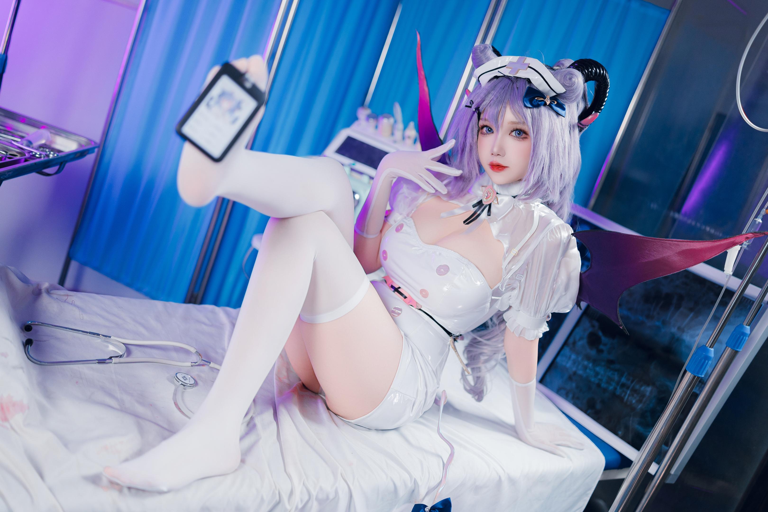 Tuyết Thanh Astra 24 Halloween Y tá Keqing