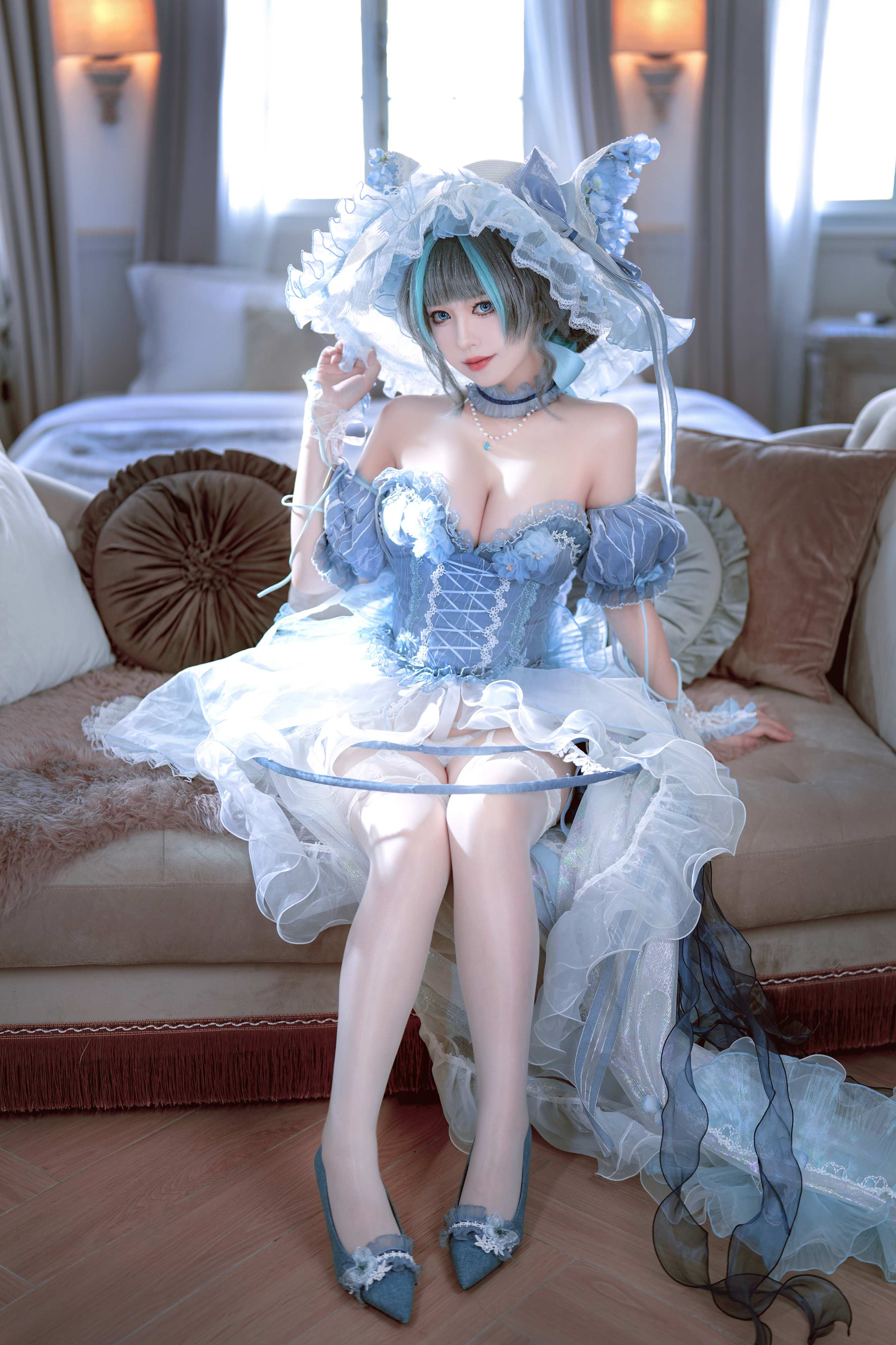 半半子 Cheshire廢稿禮裝 Cosplay