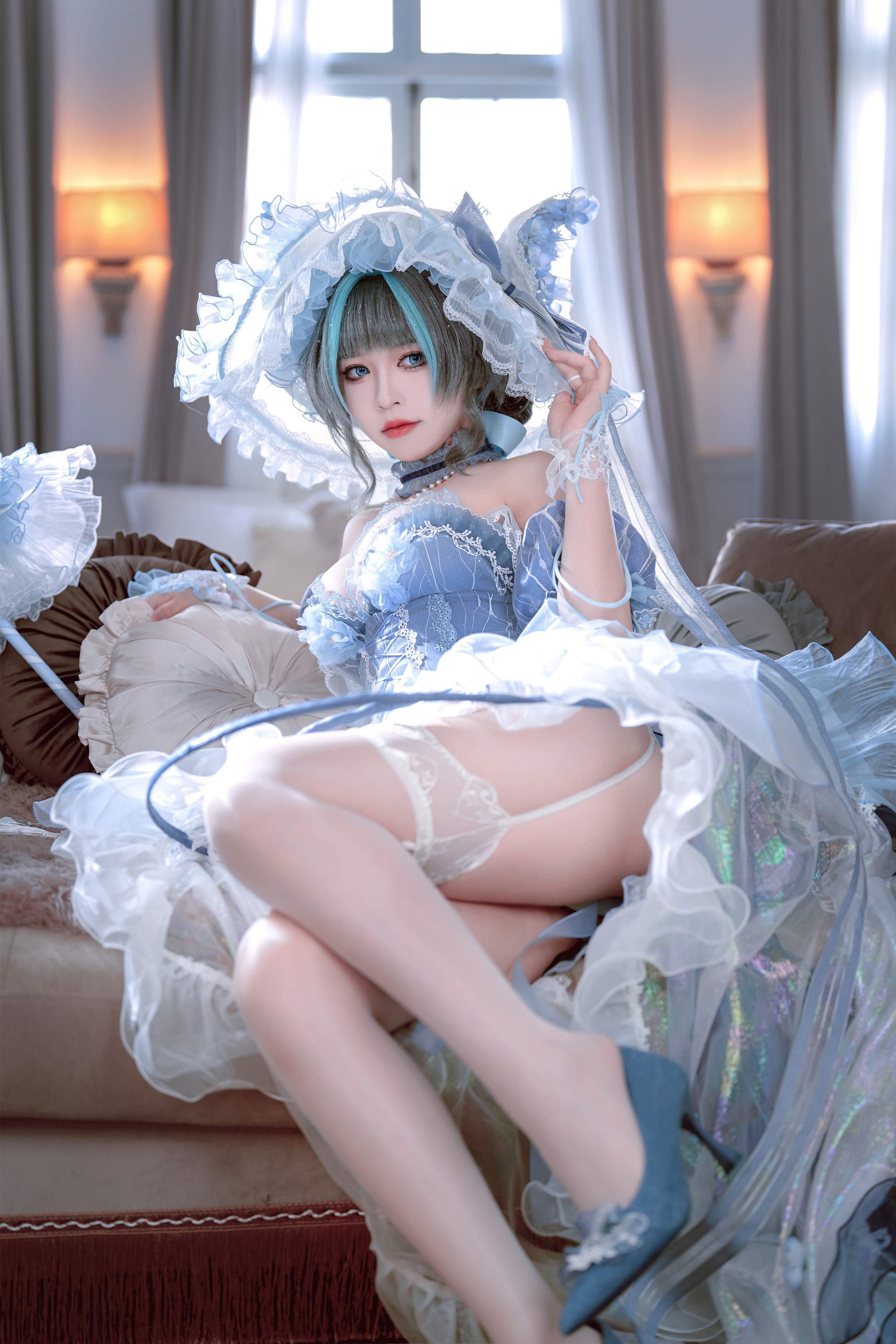 半半子 Cheshire廢稿禮裝 Cosplay