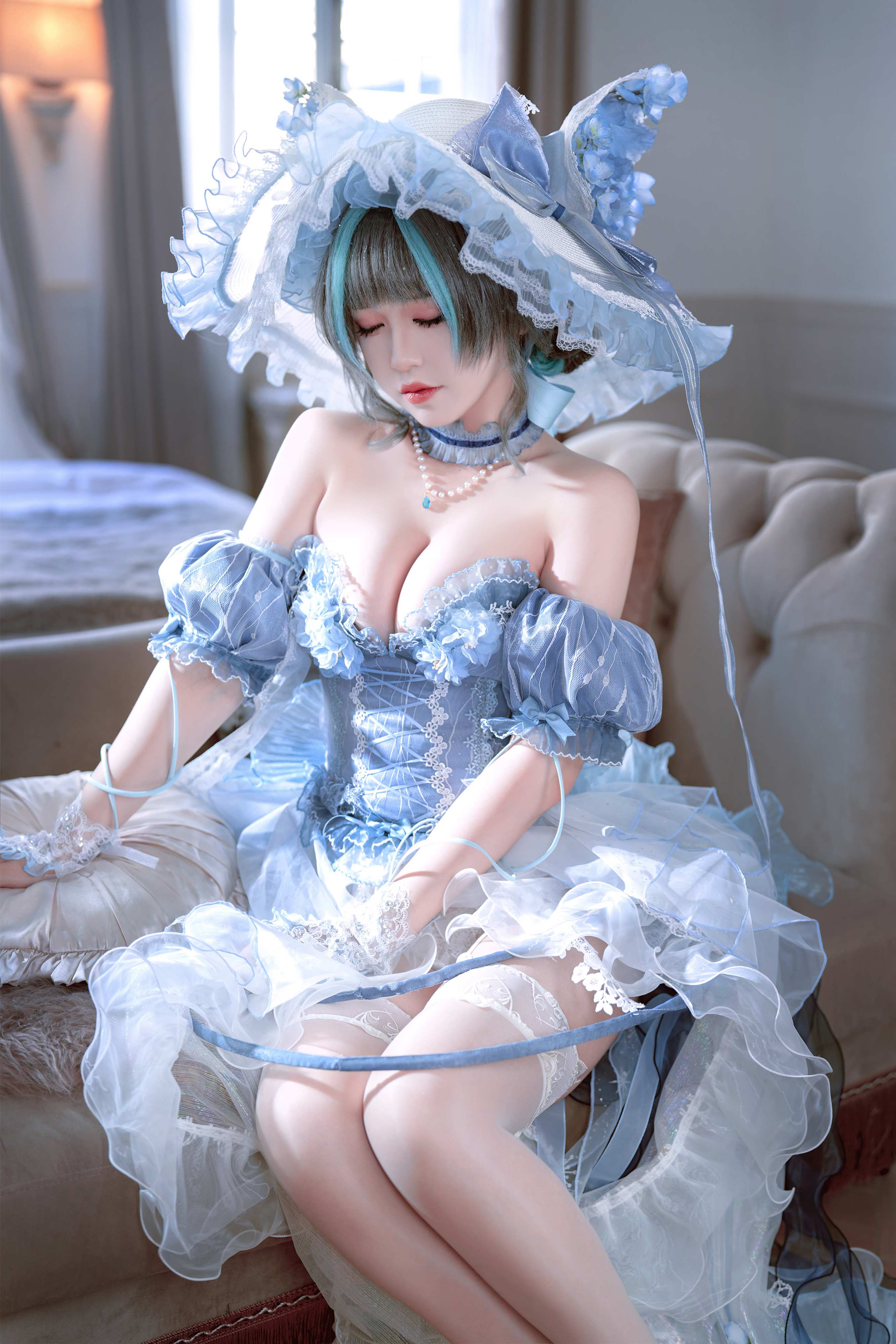 半半子 Cheshire廢稿禮裝 Cosplay
