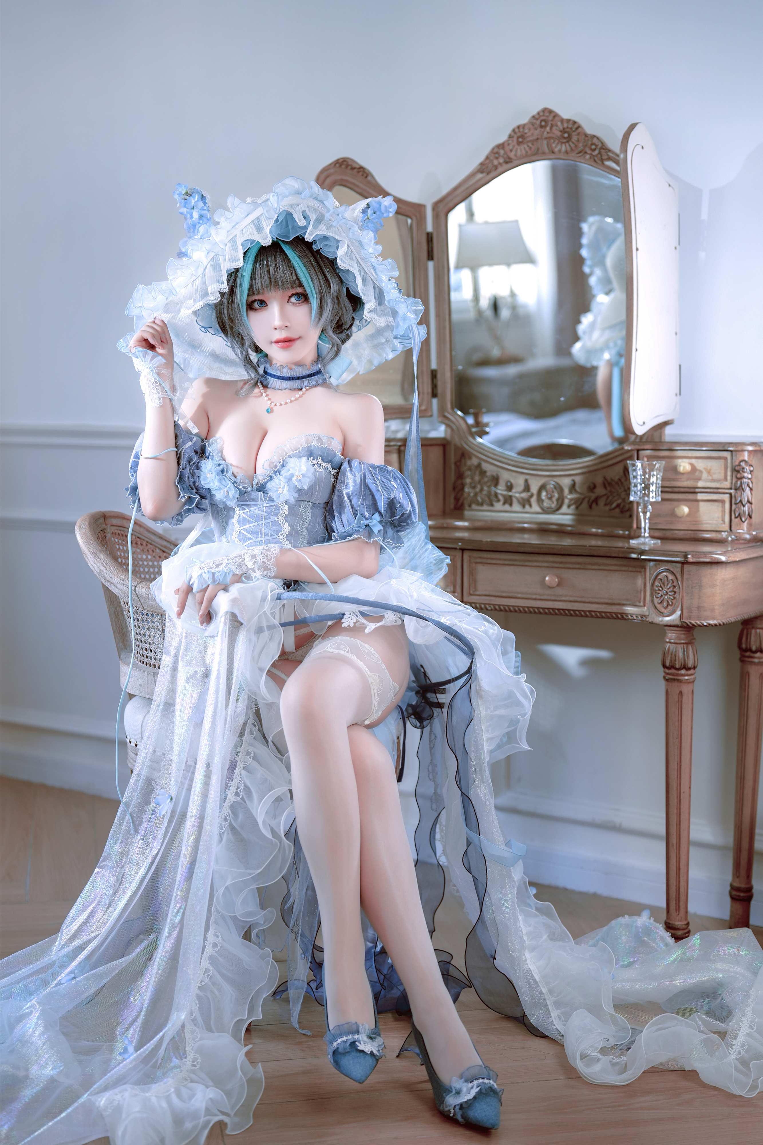 半半子 Cheshire廢稿禮裝 Cosplay