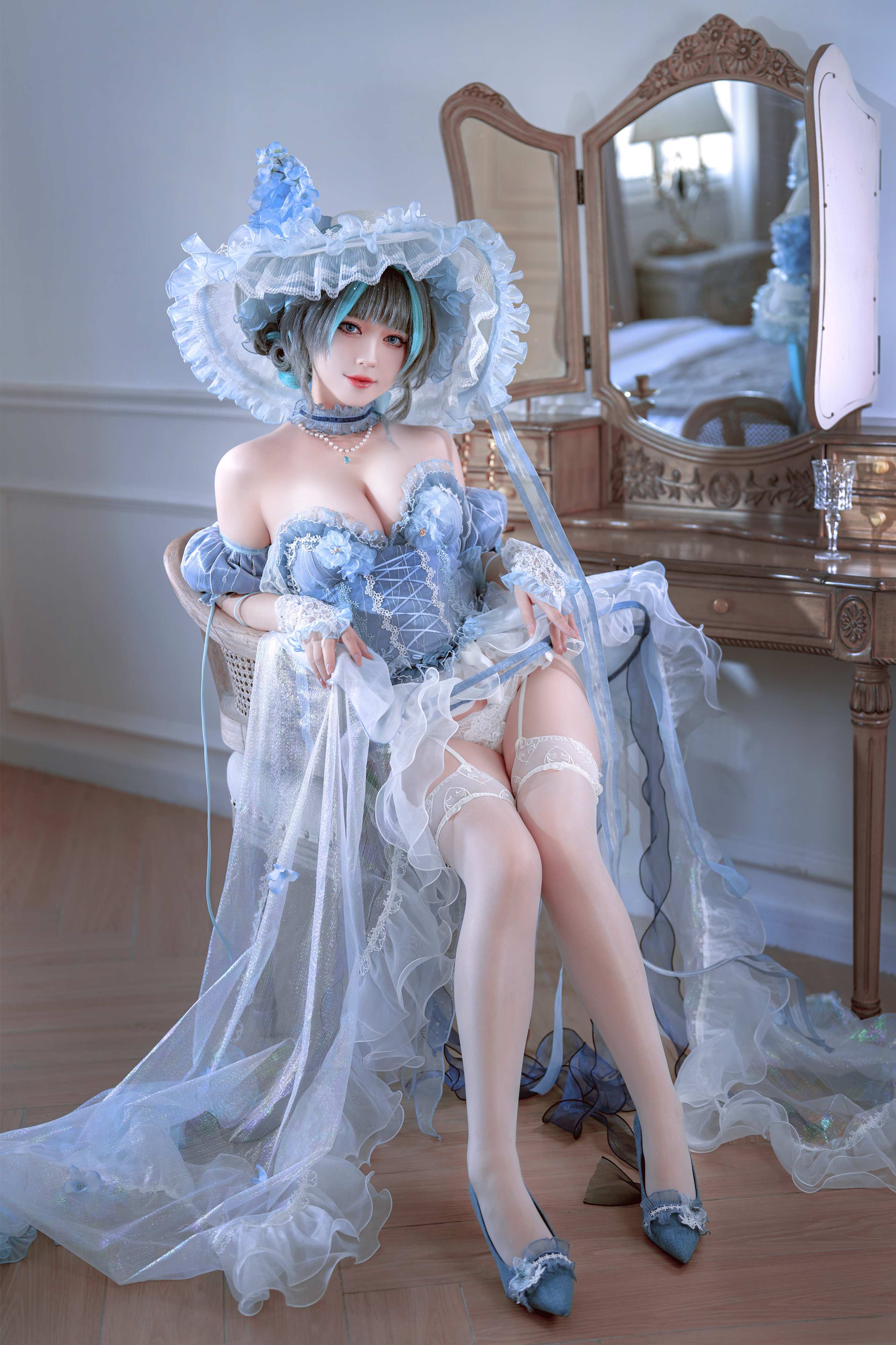 半半子 Cheshire廢稿禮裝 Cosplay