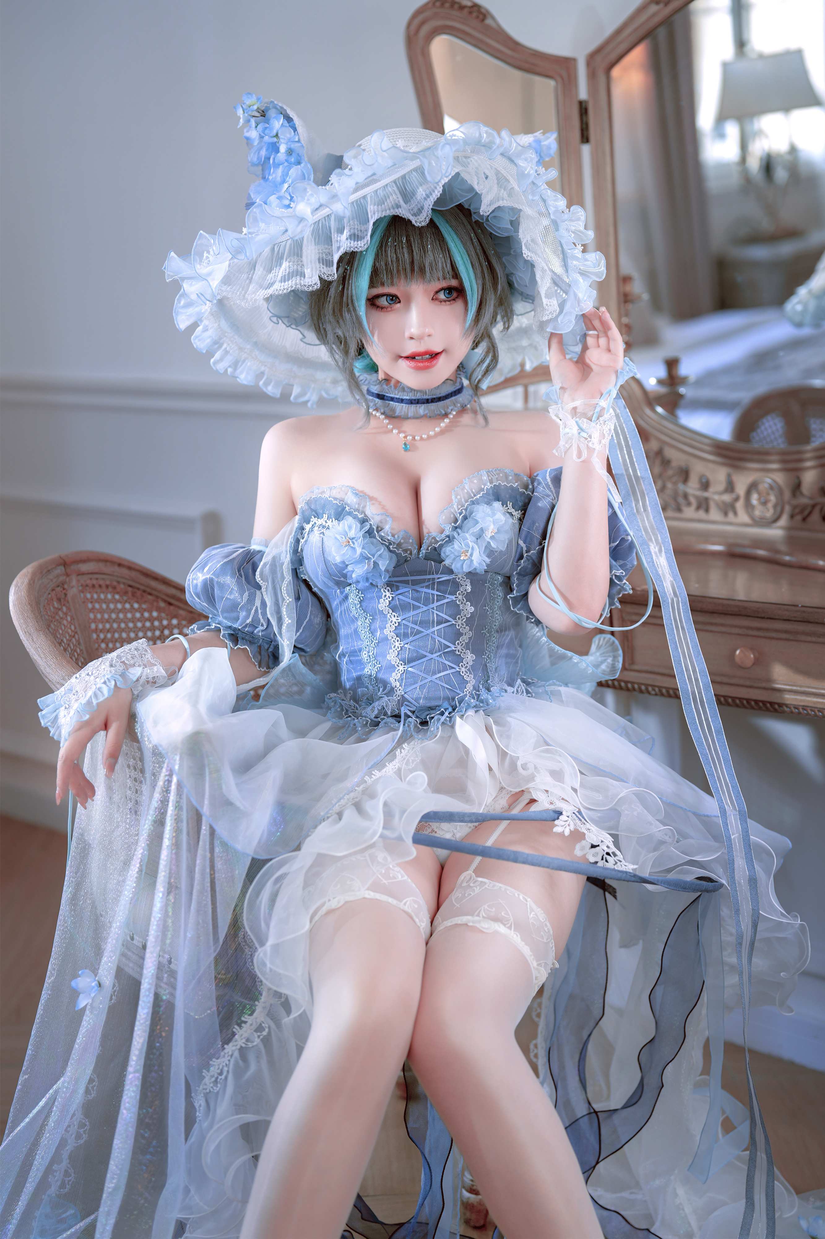 半半子 Cheshire廢稿禮裝 Cosplay