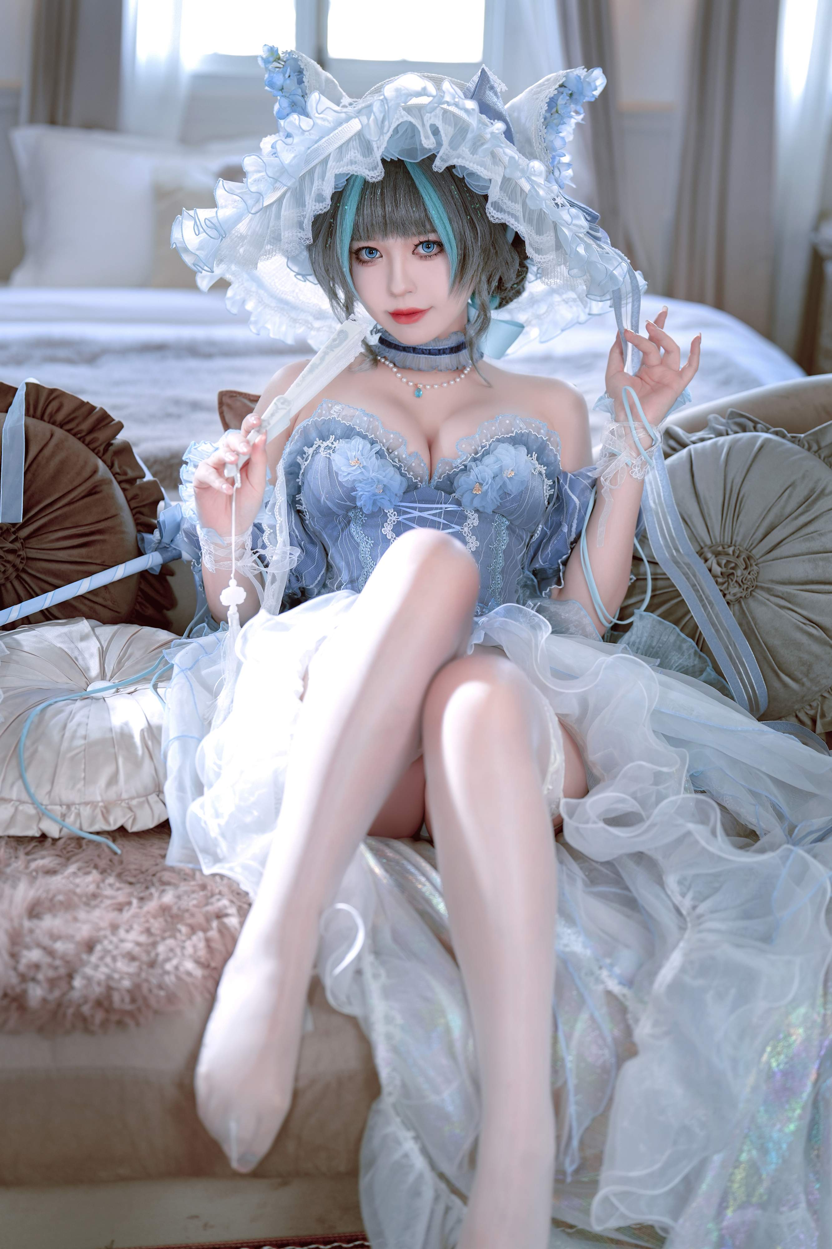 半半子 Cheshire廢稿禮裝 Cosplay