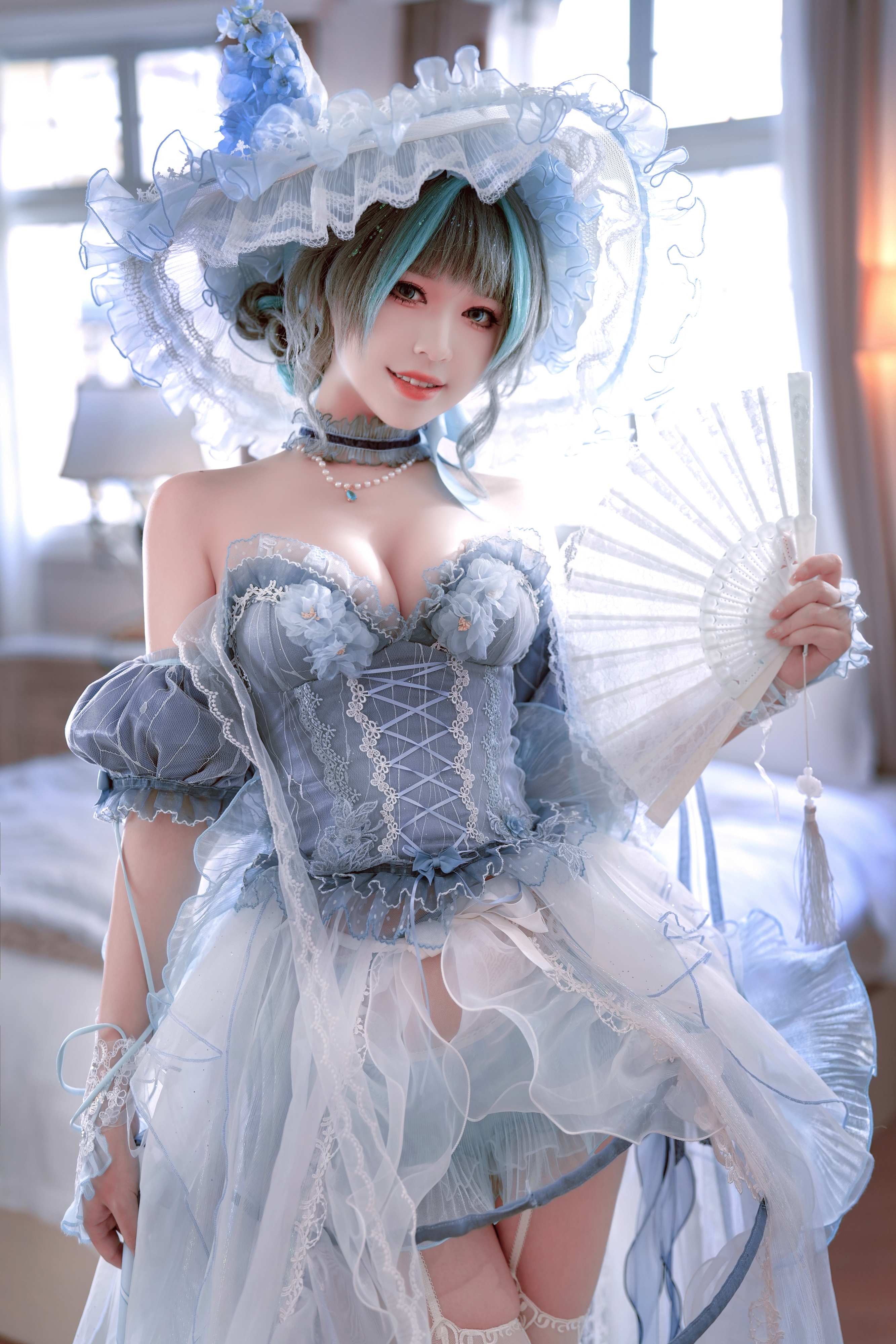 Ban Ban Zi Cheshire Formal Dress Cosplay