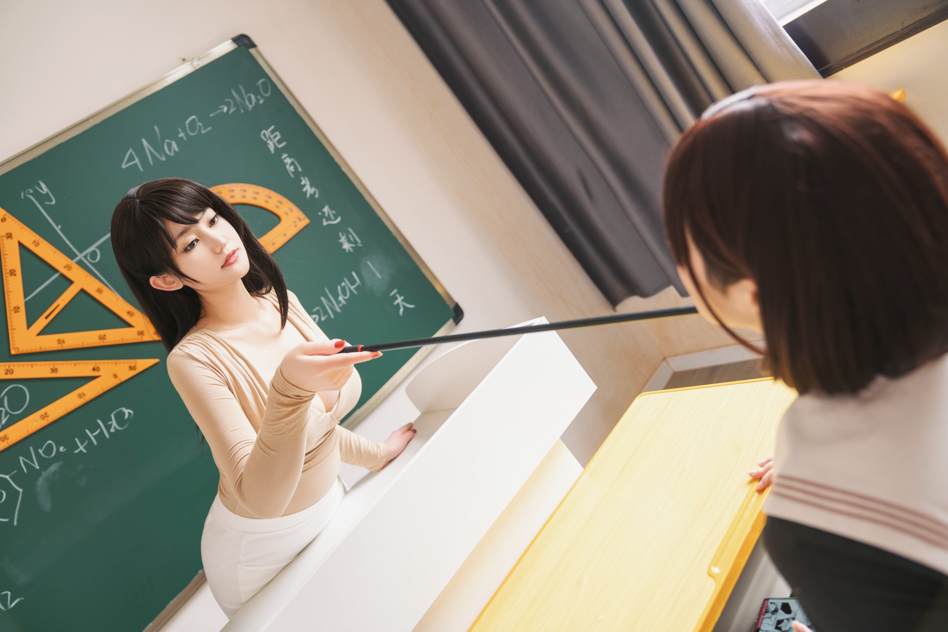 星澜はランランで、ランメイと呼ばれるよ - 補習教師の罰 113P1V