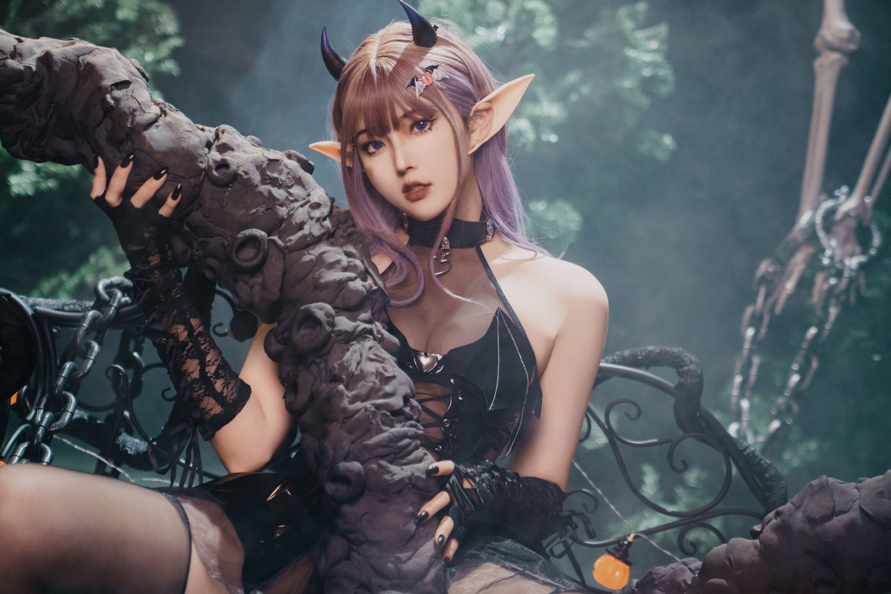 Natsuko - Halloween Phù thủy nhỏ 52P1V