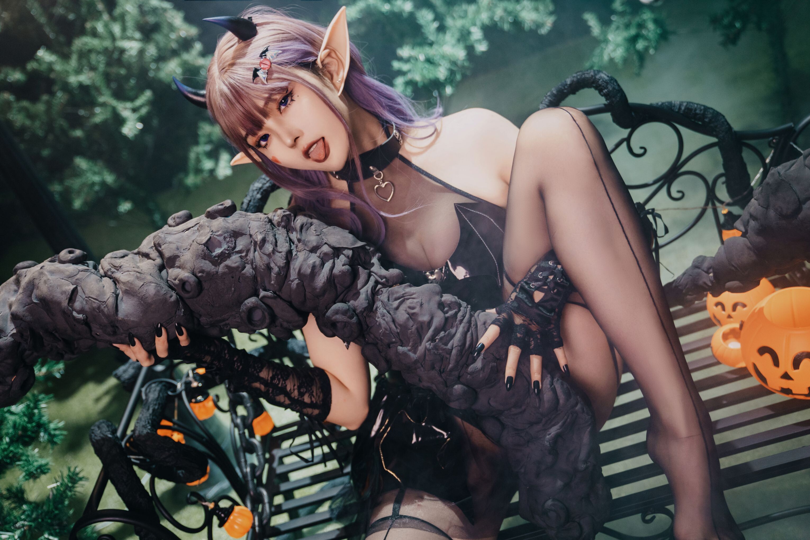 Natsuko - Halloween Phù thủy nhỏ 52P1V