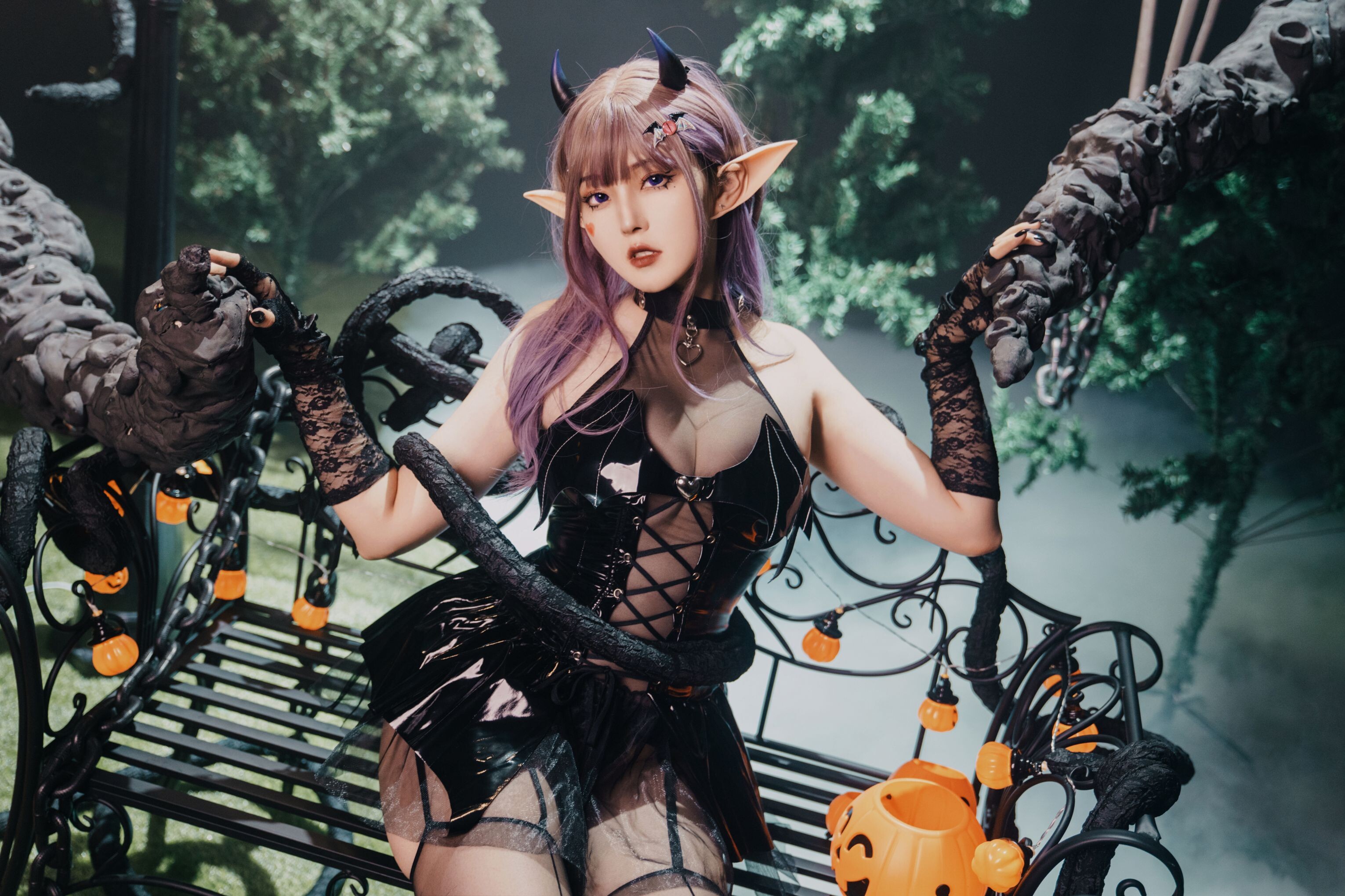Natsuko - Halloween Phù thủy nhỏ 52P1V