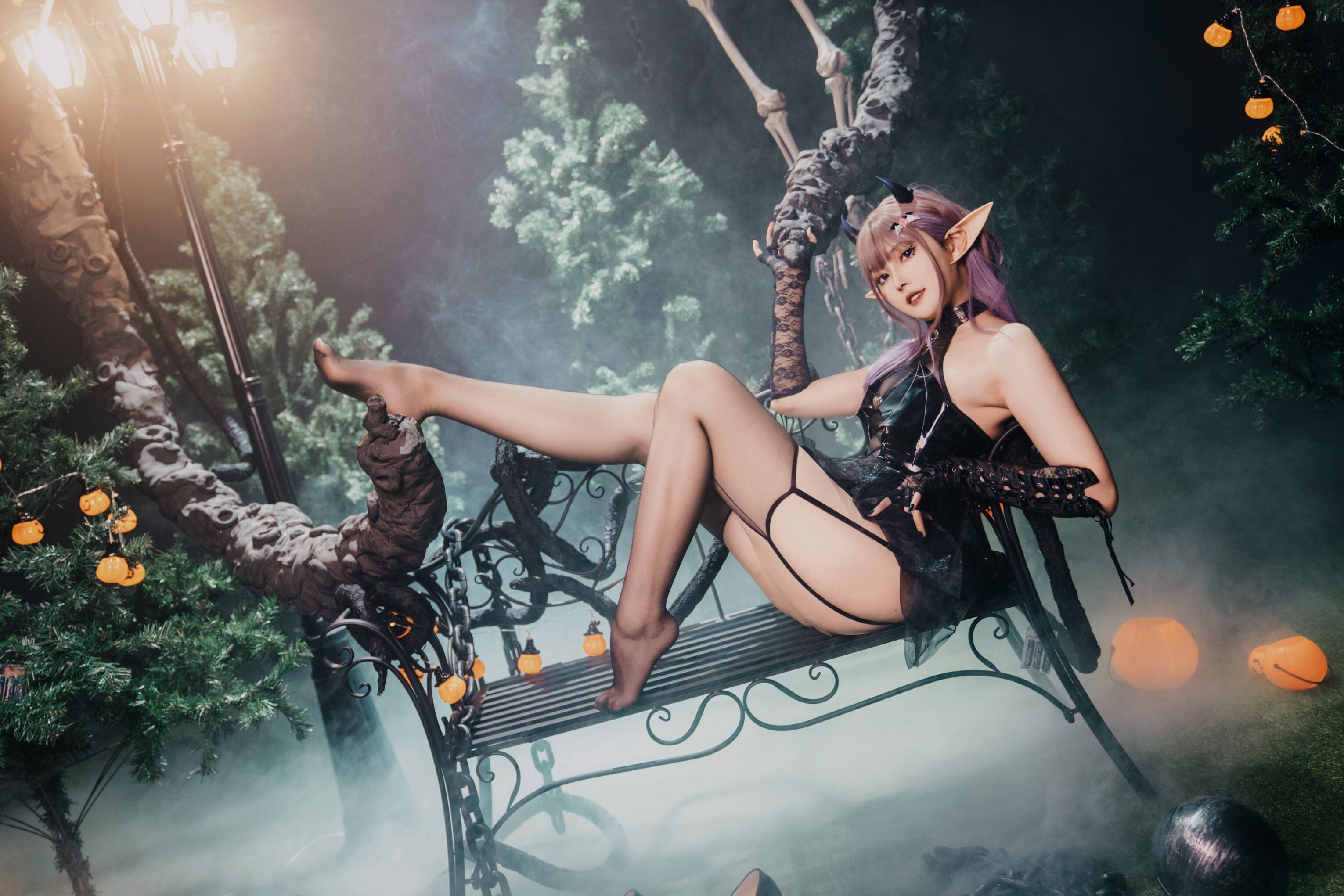 Natsuko - Halloween Phù thủy nhỏ 52P1V