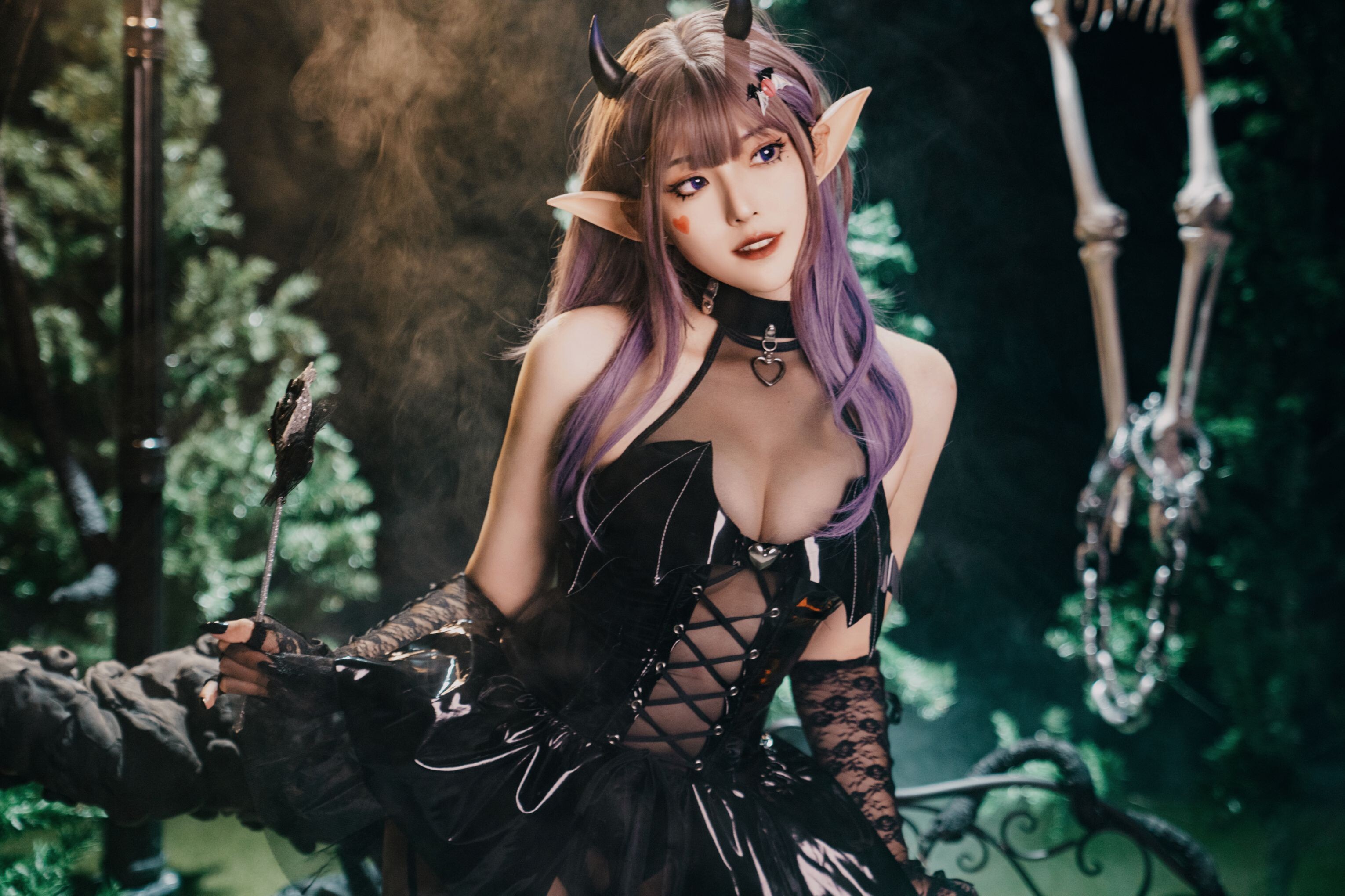 Natsuko - Halloween Phù thủy nhỏ 52P1V