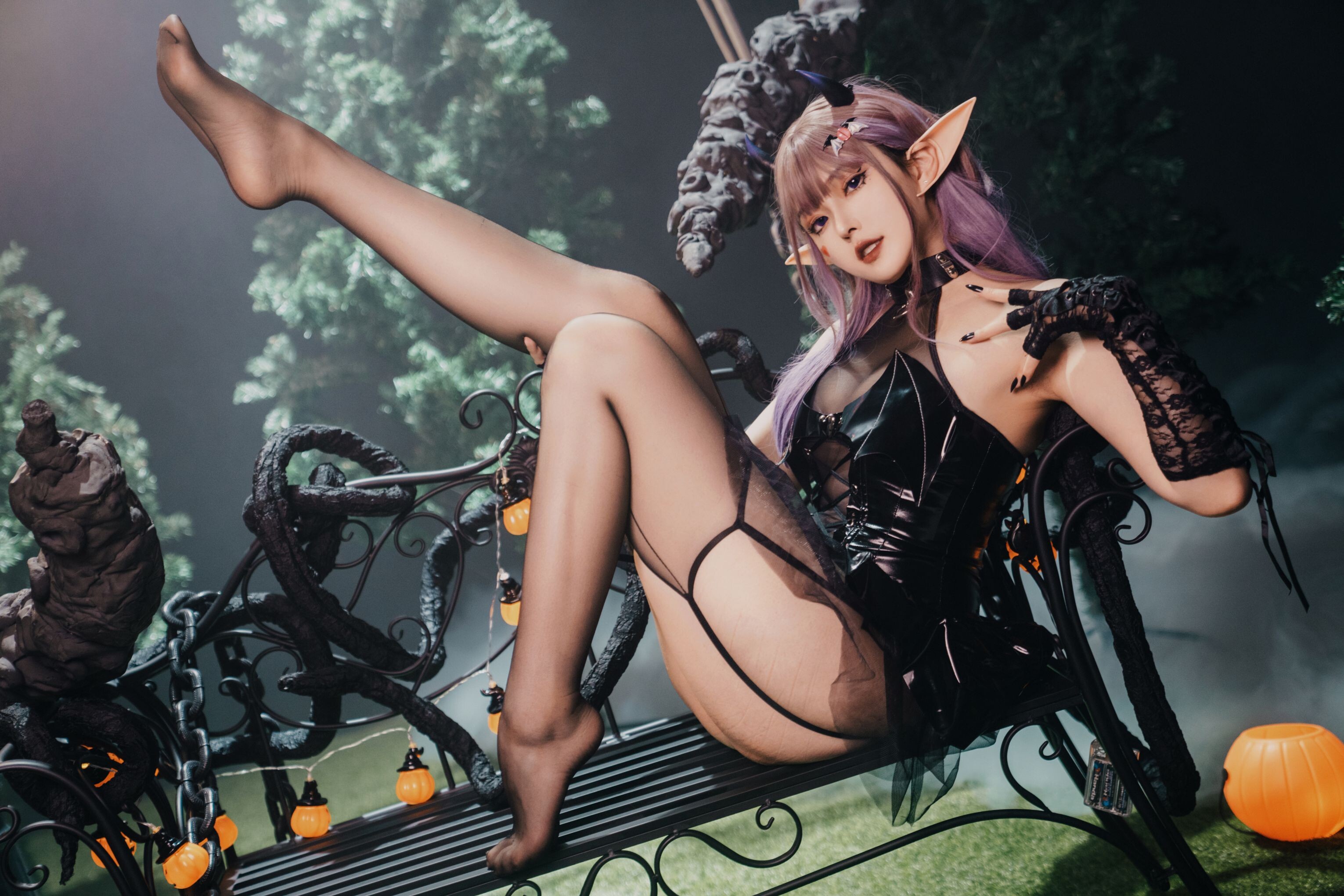 Natsuko - Halloween Phù thủy nhỏ 52P1V