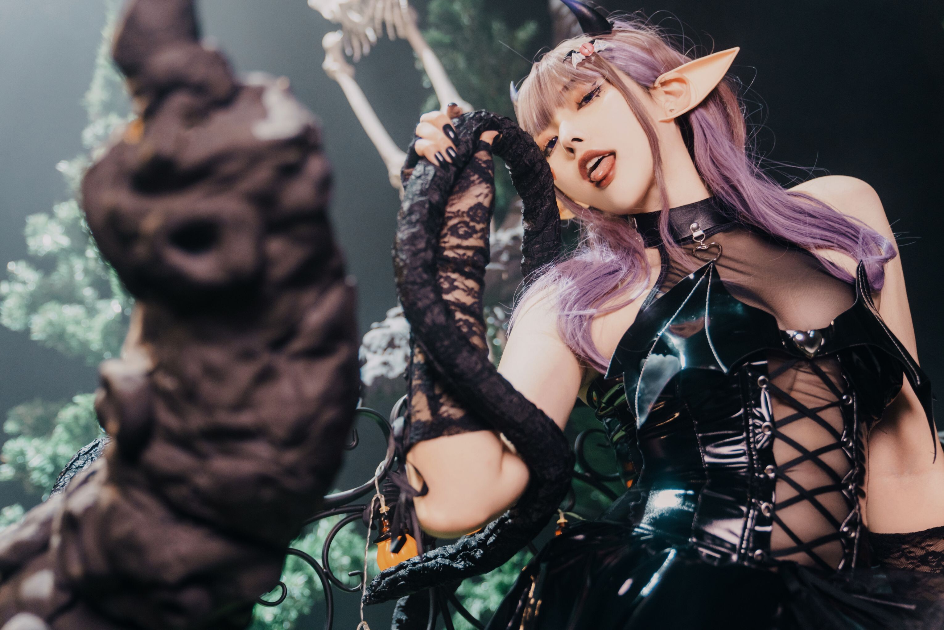 Natsuko - Halloween Phù thủy nhỏ 52P1V