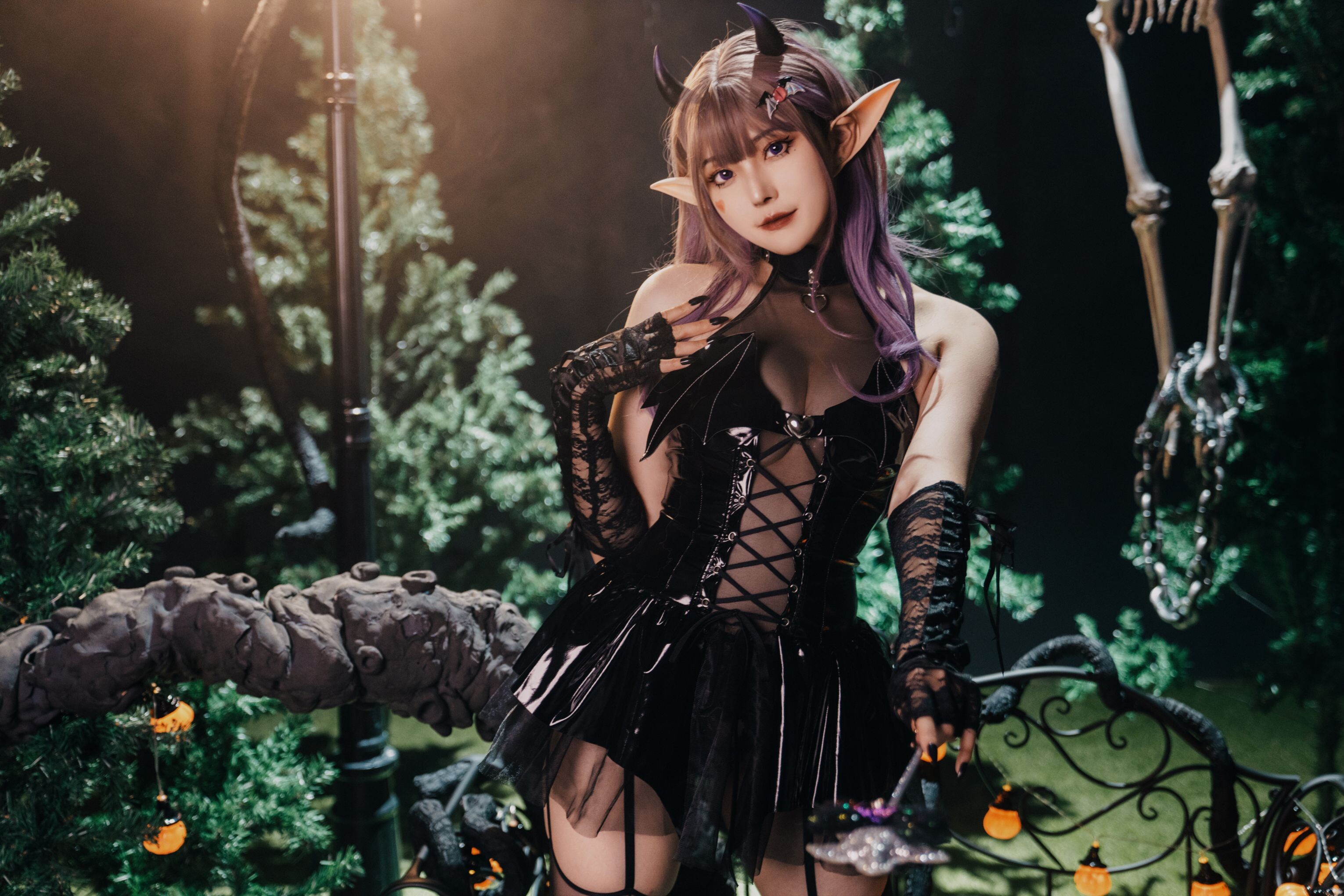Natsuko - Halloween Phù thủy nhỏ 52P1V