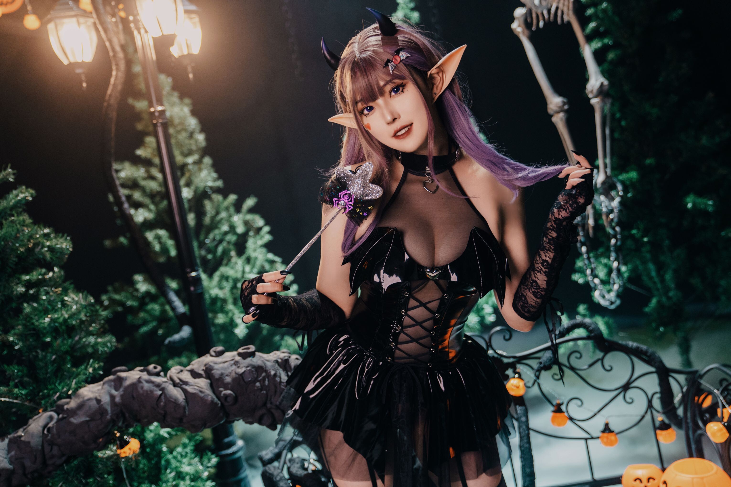 Natsuko - Halloween Phù thủy nhỏ 52P1V