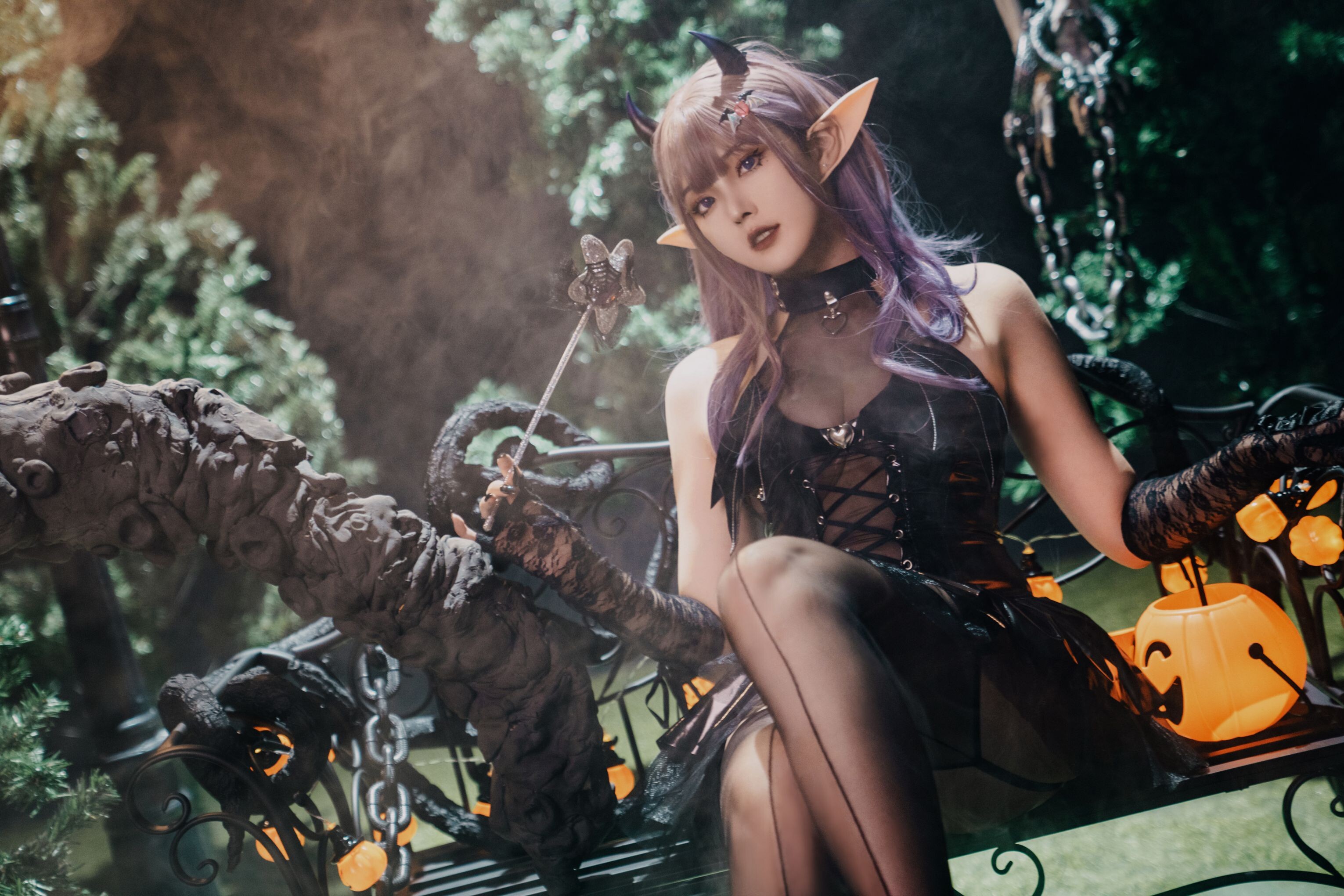Natsuko - Halloween Phù thủy nhỏ 52P1V