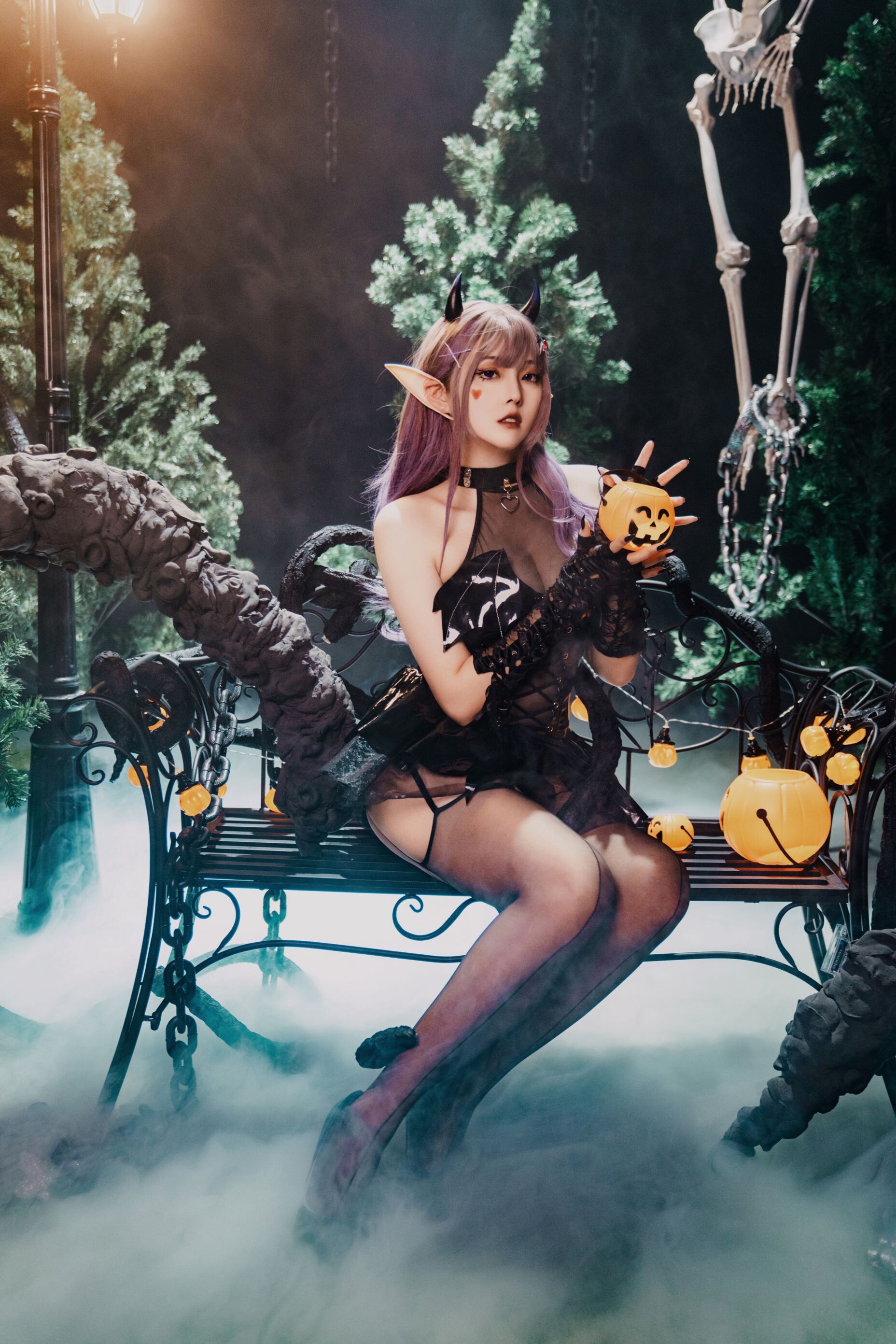 Natsuko - Halloween Phù thủy nhỏ 52P1V