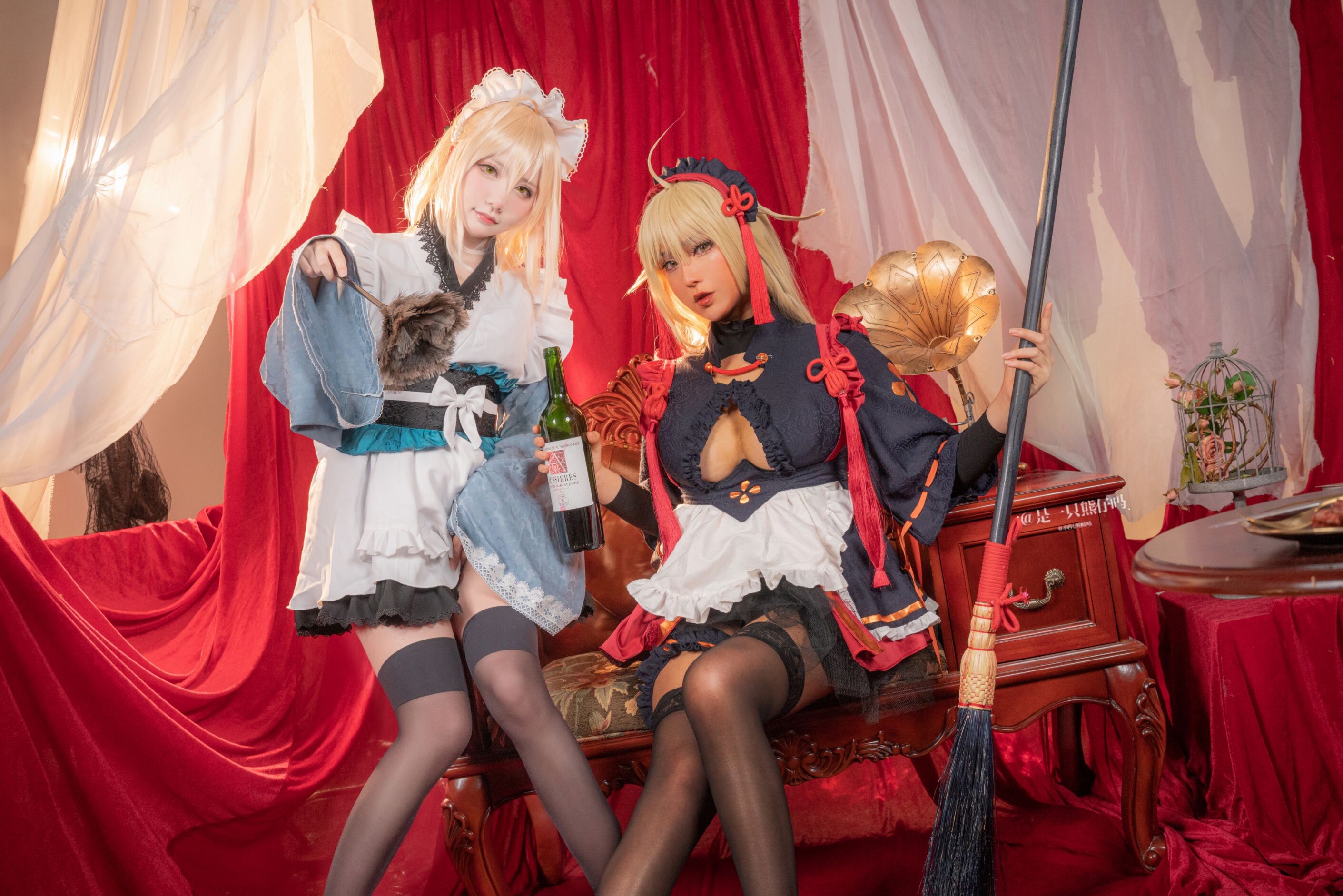 小容仔咕咕咕w&是一隻熊仔嗎 FGO 沖田總司 魔神沖田 雙人繩藝 55P