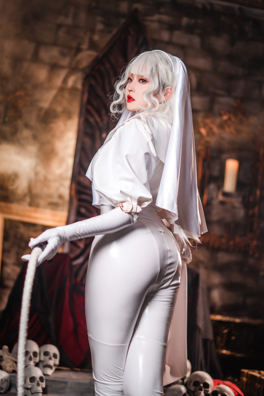 Natsuko - White Nun 60P1V