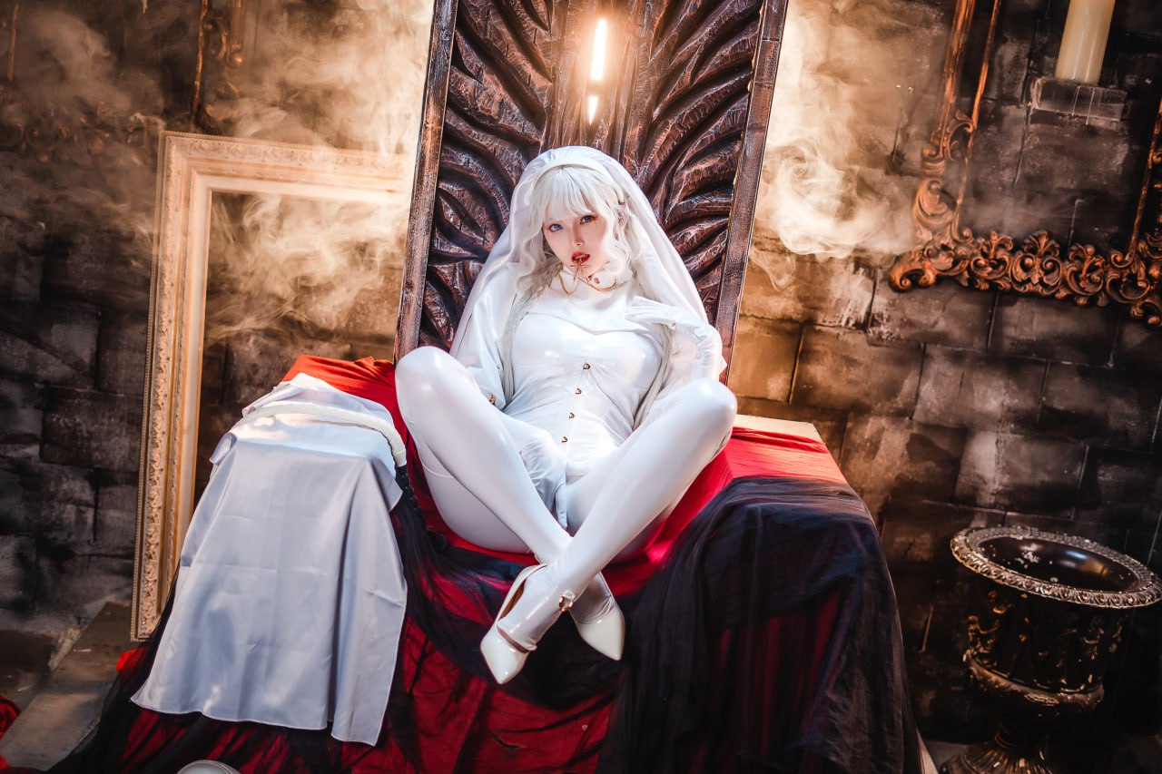 Natsuko - White Nun 60P1V