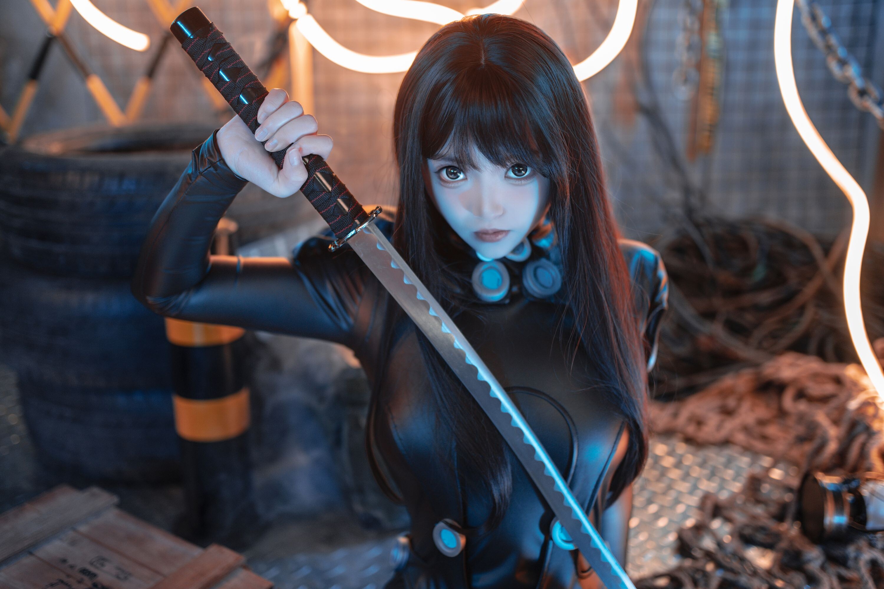 Bangni Bonnie Cosplay Gantz Reika Shimohira 98P1V