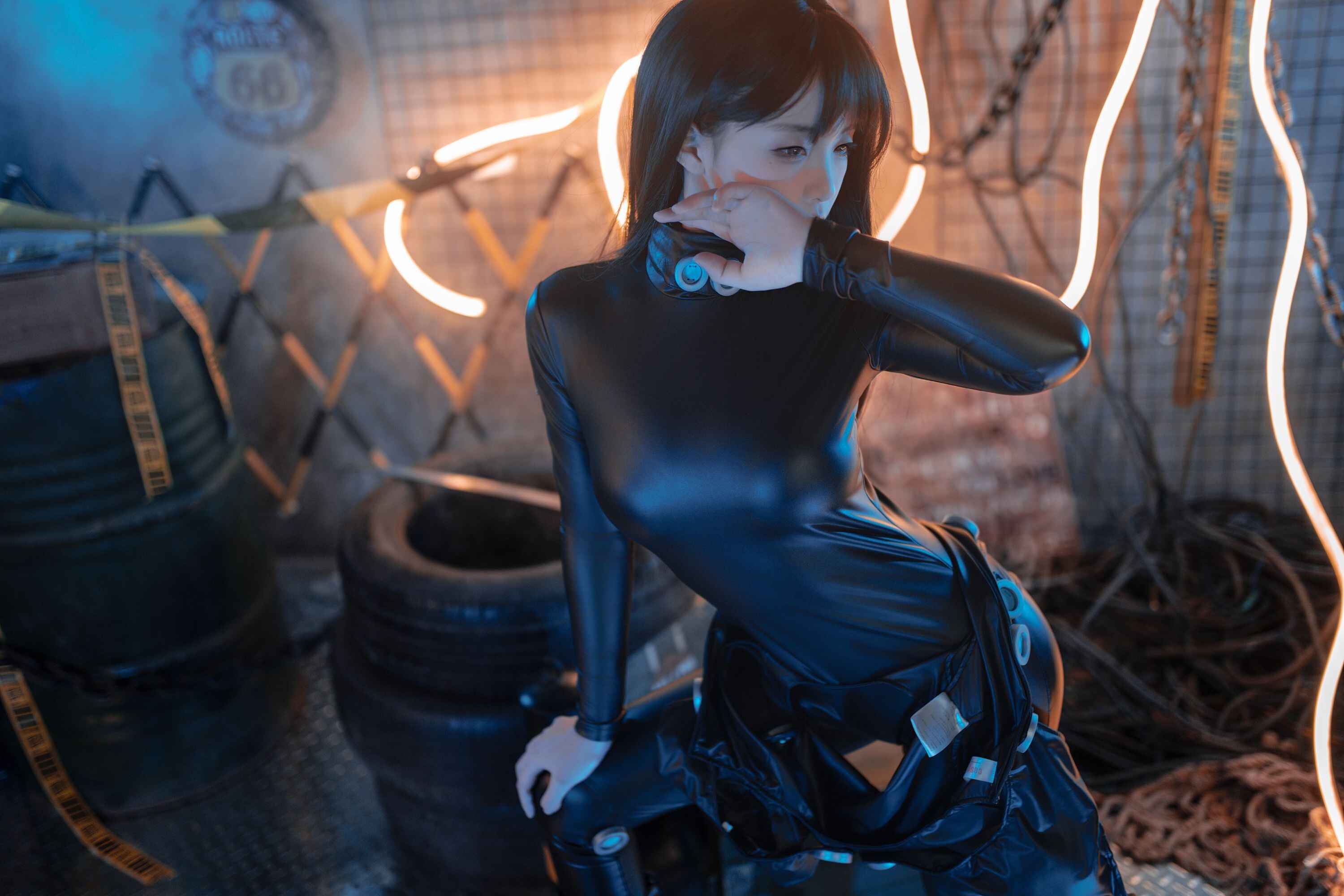 Bangni Bonnie Cosplay Gantz Reika Shimohira 98P1V