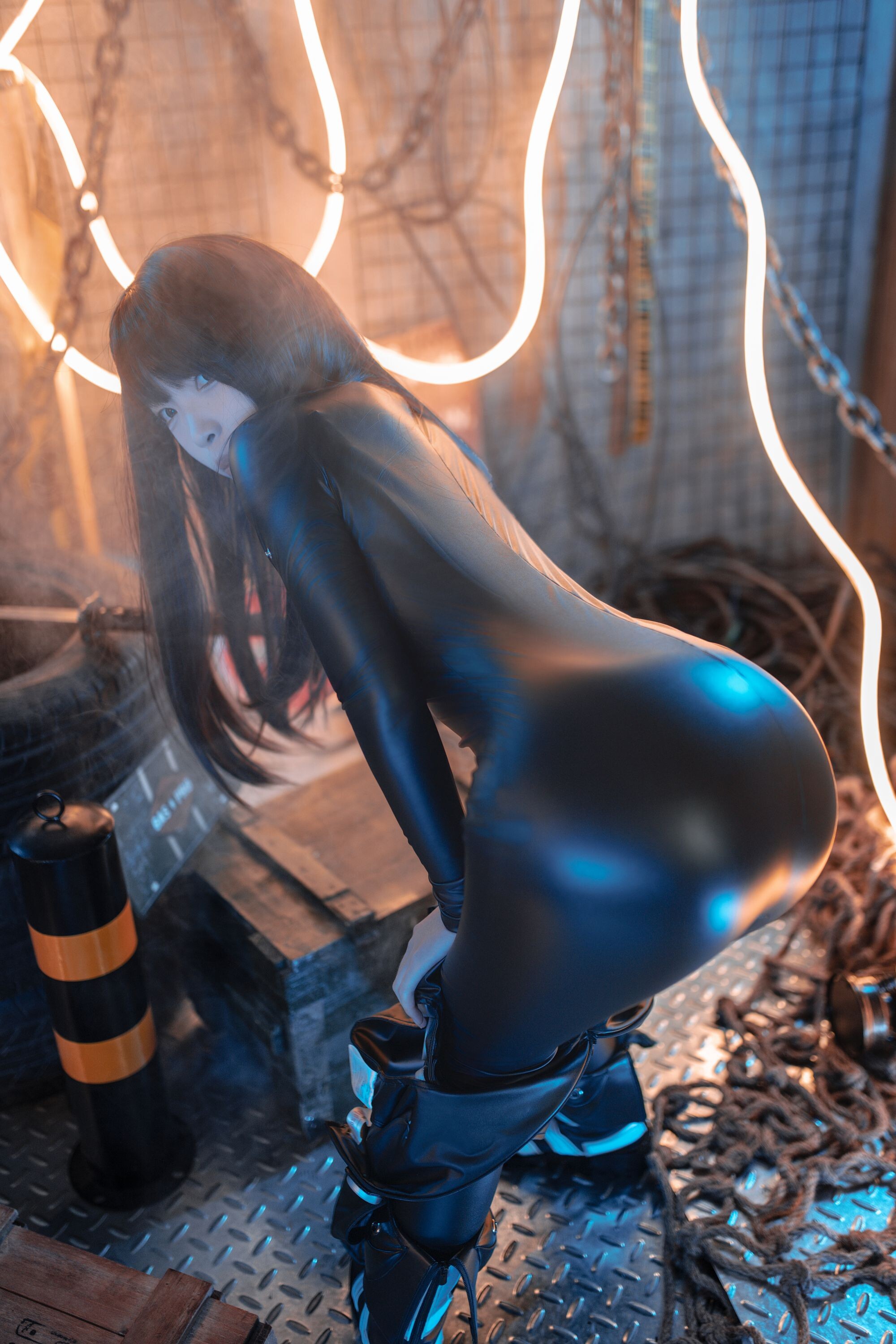 Bangni Bonnie Cosplay Gantz Reika Shimohira 98P1V