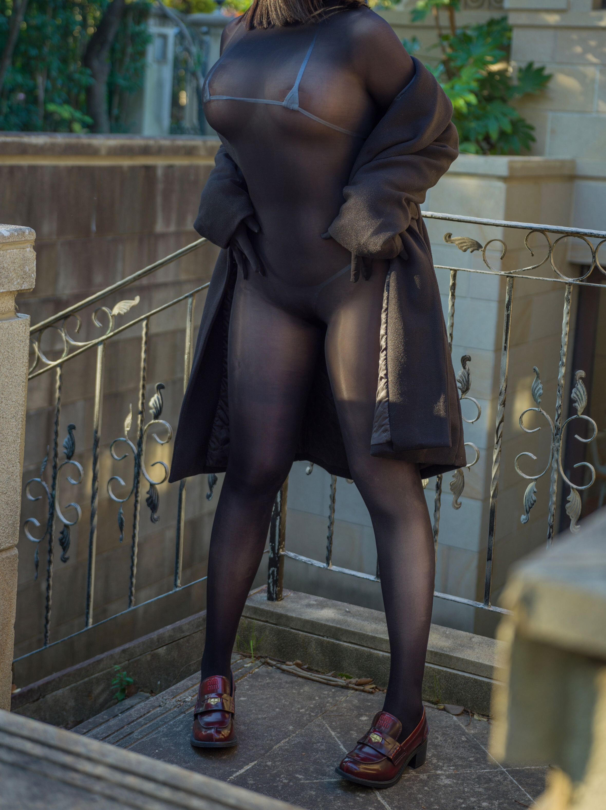 Mahua Mahua Jiang - Bộ sưu tập Vớ Đen JK 127P2V